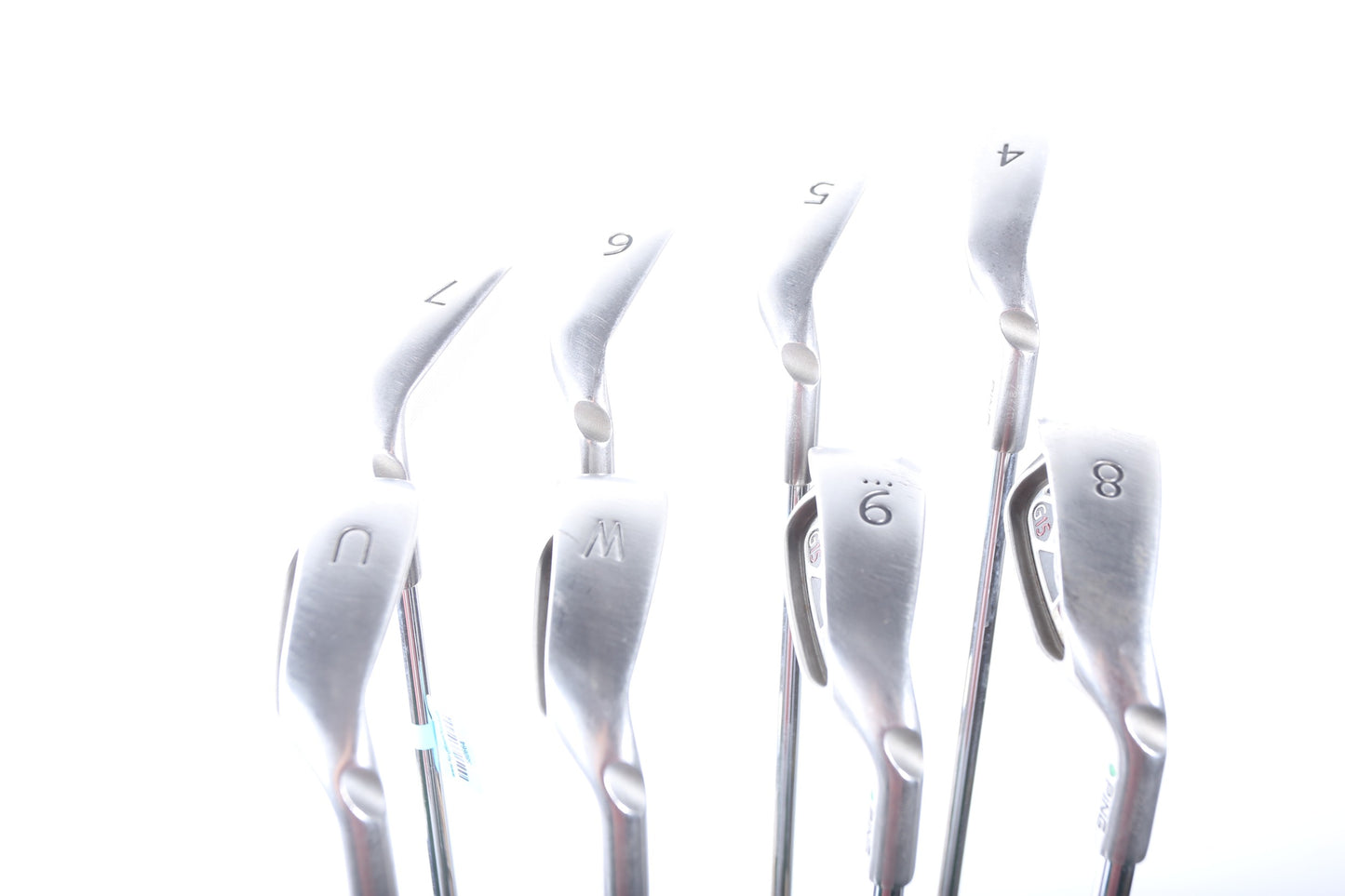 Used Ping G15 Iron Set - Right-Handed - 4-PW, UW - Stiff Flex - Green Dot-Next Round