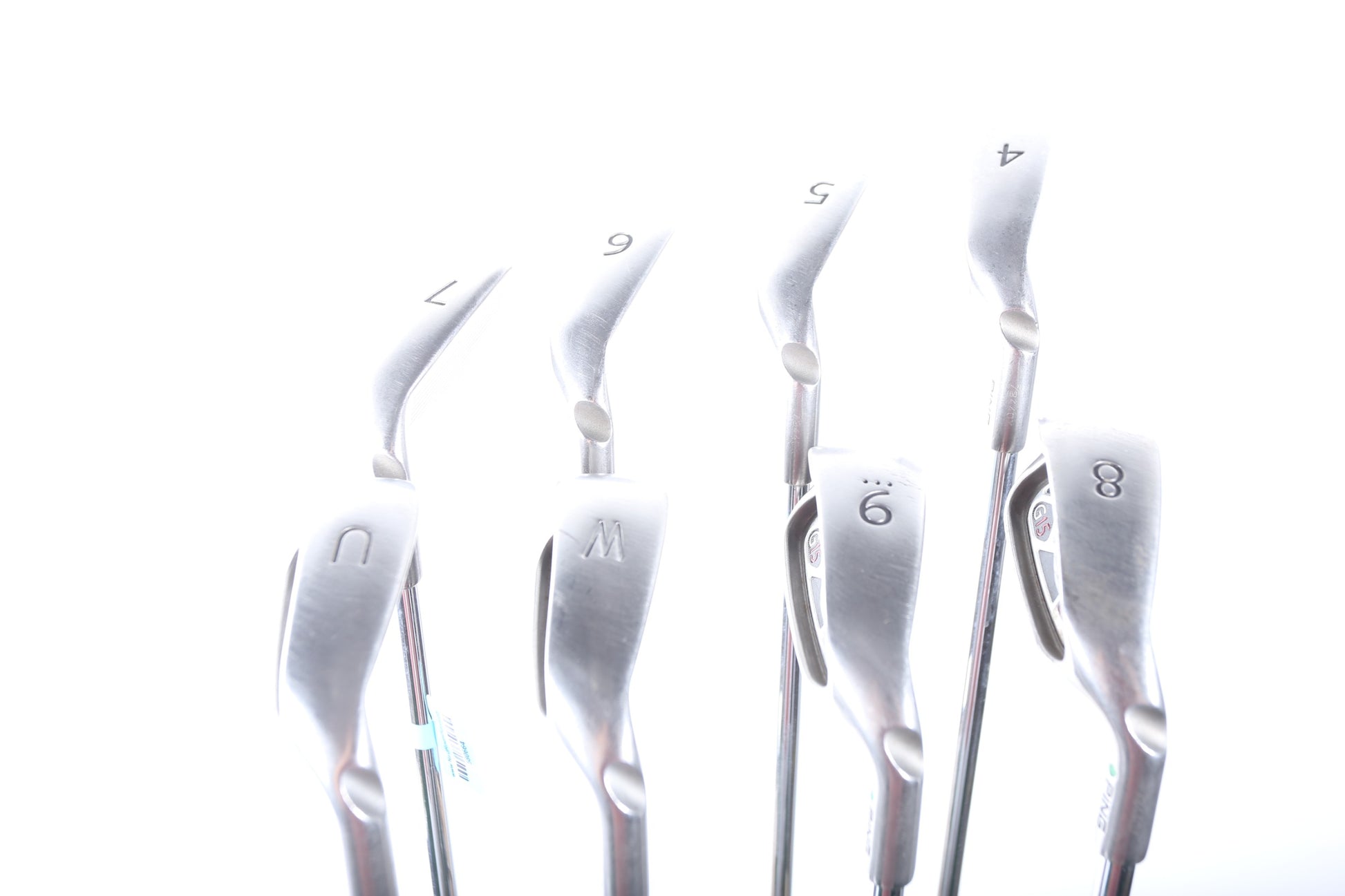 Used Ping G15 Iron Set - Right-Handed - 4-PW, UW - Stiff Flex - Green Dot-Next Round