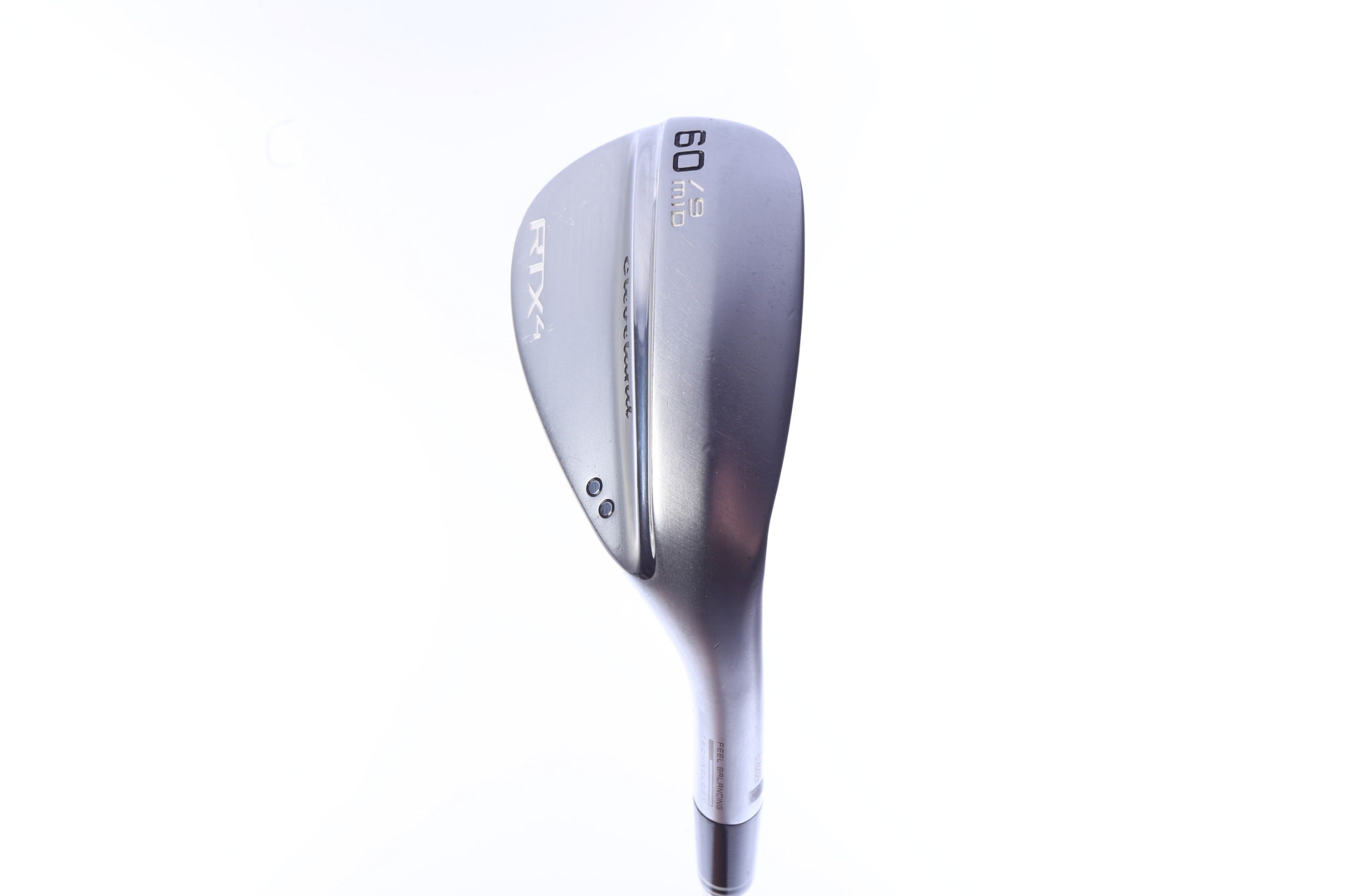 Used Cleveland RTX-4 Mid Grind Tour Satin Lob Wedge - Right-Handed - 60 Degrees - Stiff Flex