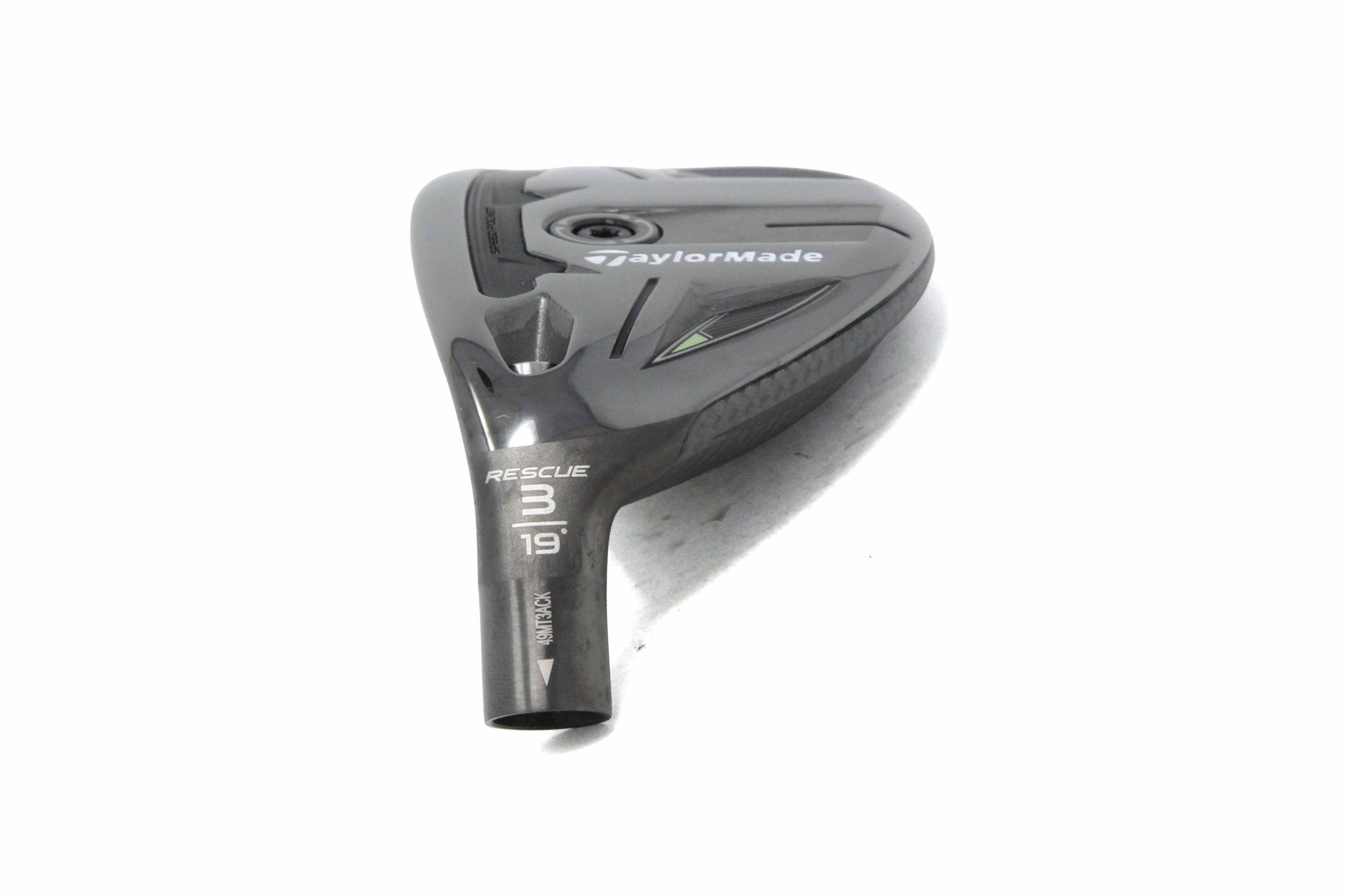 Used TaylorMade Qi35 Rescue 3H - HEAD ONLY - Left-Handed - 20 Degrees