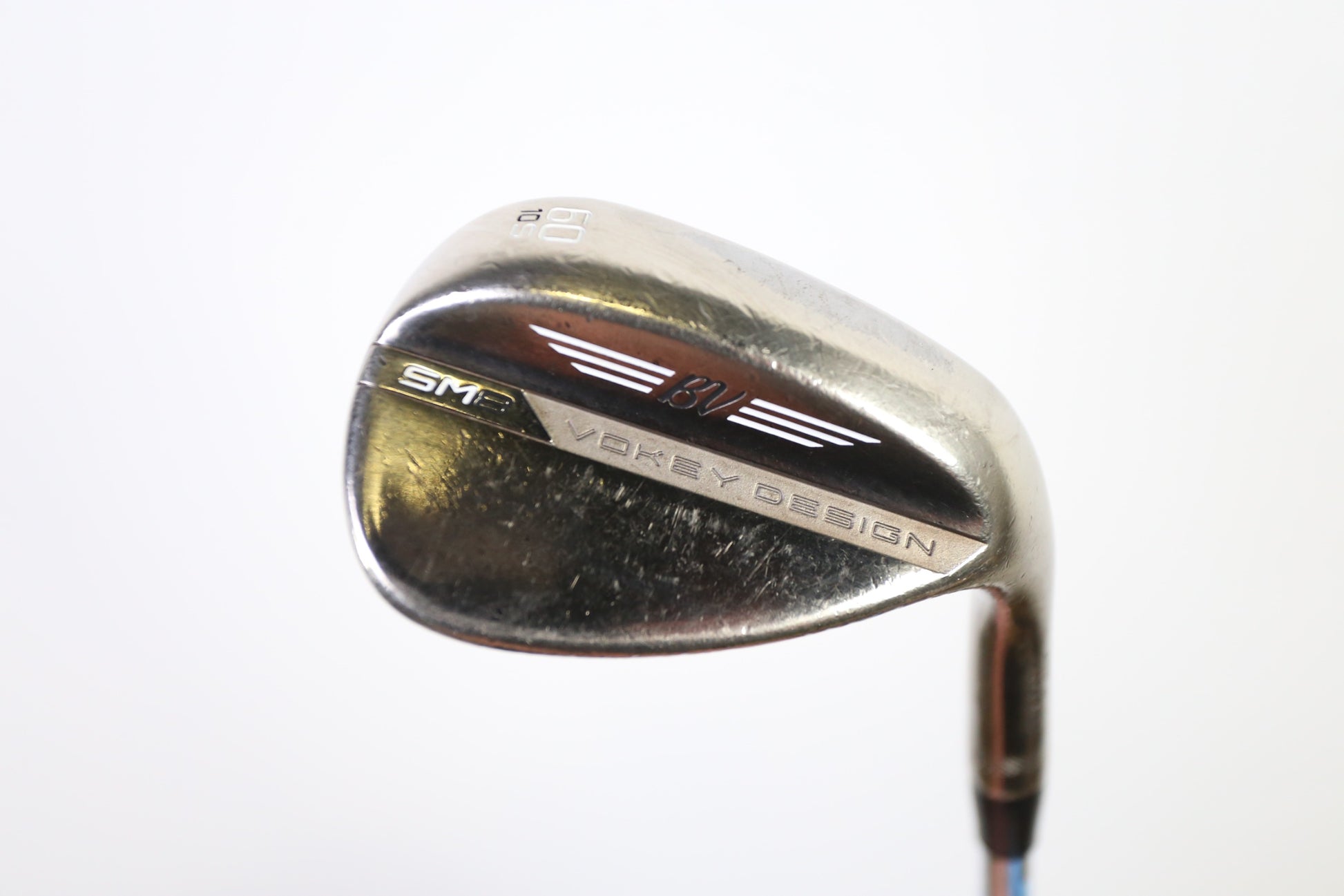 Used Titleist Vokey SM8 Brushed Steel Lob Wedge - Right-Handed - 60 Degrees - Stiff Flex-Next Round