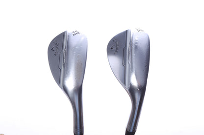 Used Callaway Opus Brushed Chrome Wedge Set - Right-Handed - 54*, 58* - Wedge Flex-Next Round