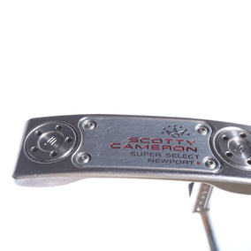 Used Titleist Scotty Cameron Super Select Newport Plus Putter - Right-Handed - 34 in - Blade-Next Round