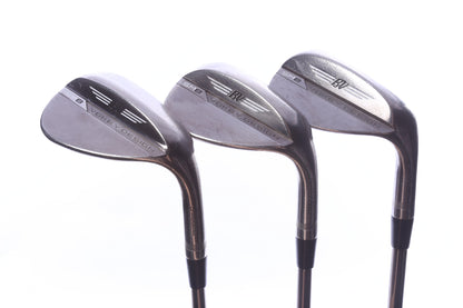 Used Titleist Vokey SM8 Brushed Steel Wedge Set - Right-Handed - 52*, 56*, 60* - Regular Flex-Next Round
