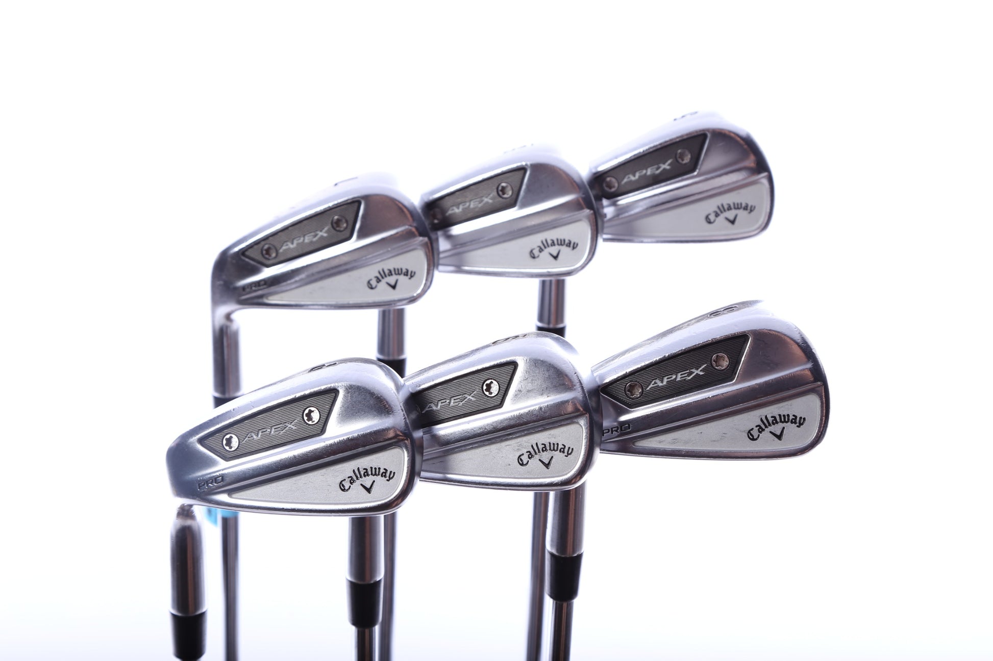 Used Callaway Apex Pro 24 Iron Set - Left-Handed - 5-PW - Stiff Flex-Next Round