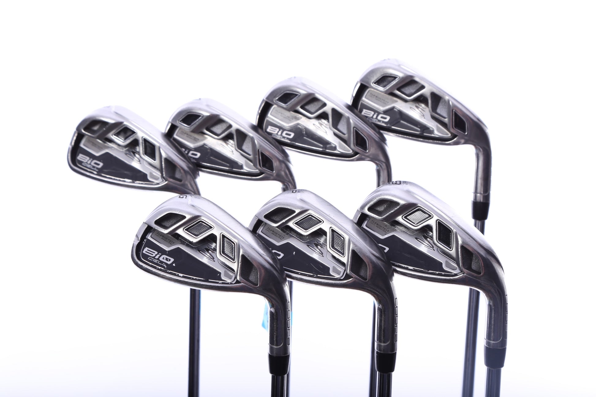 Used Cobra BiO Cell Iron Set - Right-Handed - 5-PW, GW - Regular Flex-Next Round