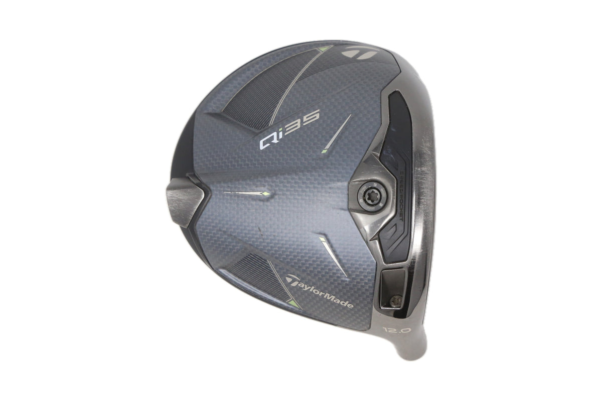 Used TaylorMade Qi35 Driver - HEAD ONLY - Right-Handed - 12 Degrees-Next Round