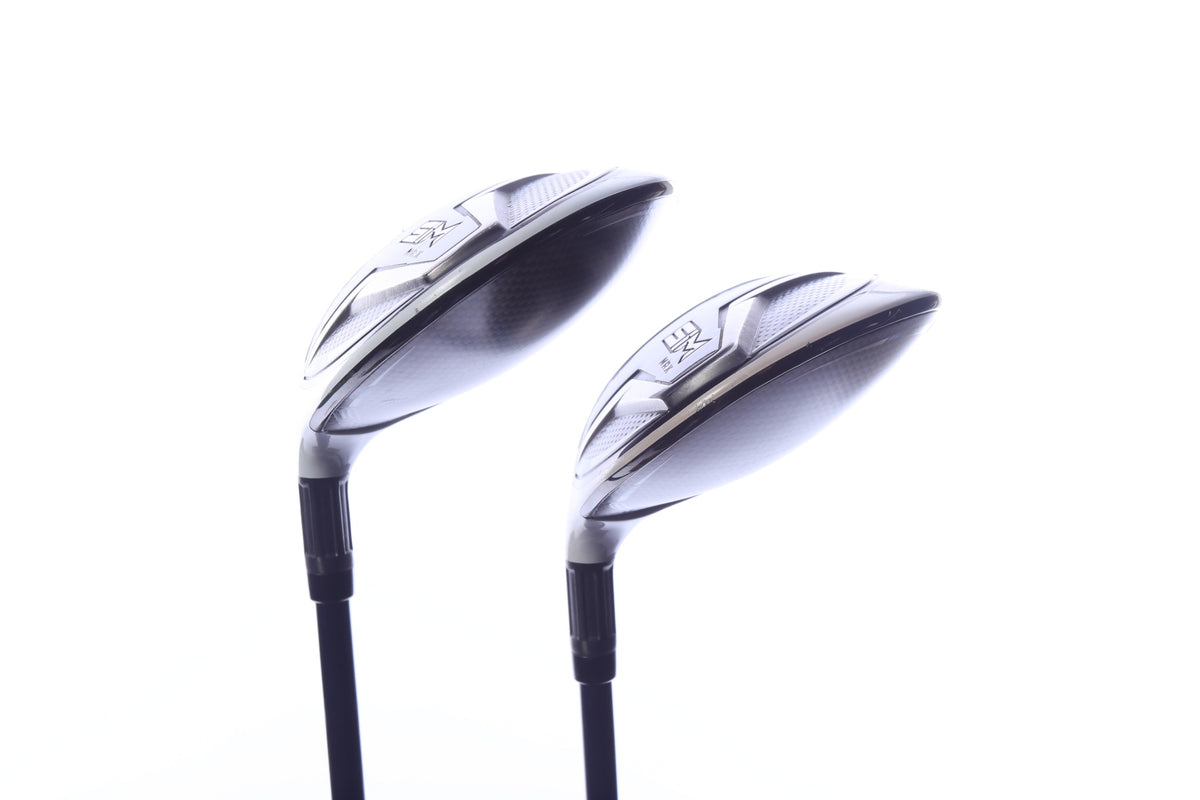 Used TaylorMade SIM MAX Wood Set - Left-Handed - 3W, 5W - Stiff Flex-Next Round