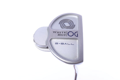 Used Odyssey White Hot OG 2 Ball Putter - Right-Handed - 32 in - Mallet