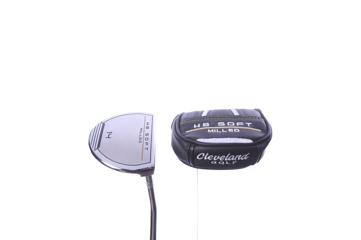 Used Cleveland HB Soft Milled 14 Putter - Right-Handed - 34 in - Mallet-Next Round
