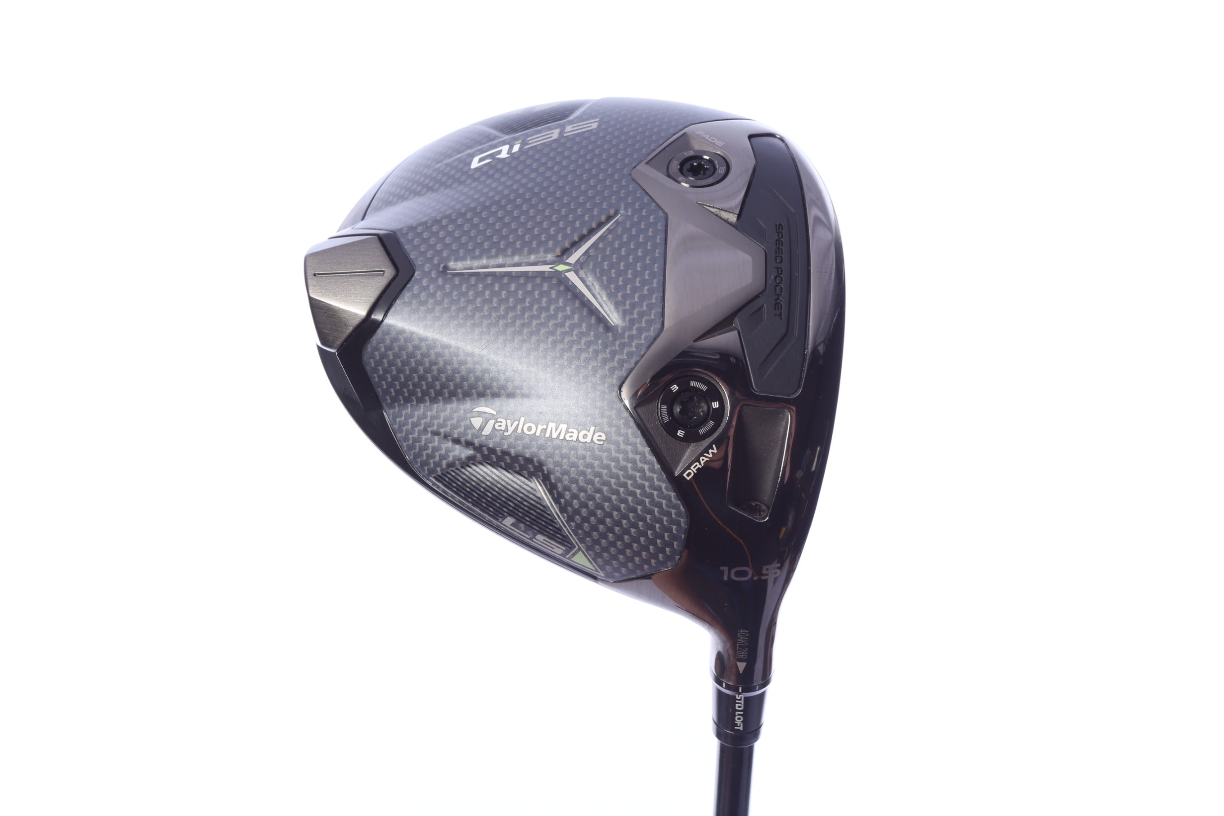 Used TaylorMade Qi35 LS Driver - 10.5 Degrees - Regular Flex Project X HZRDUS Smoke RDX - Right-Handed