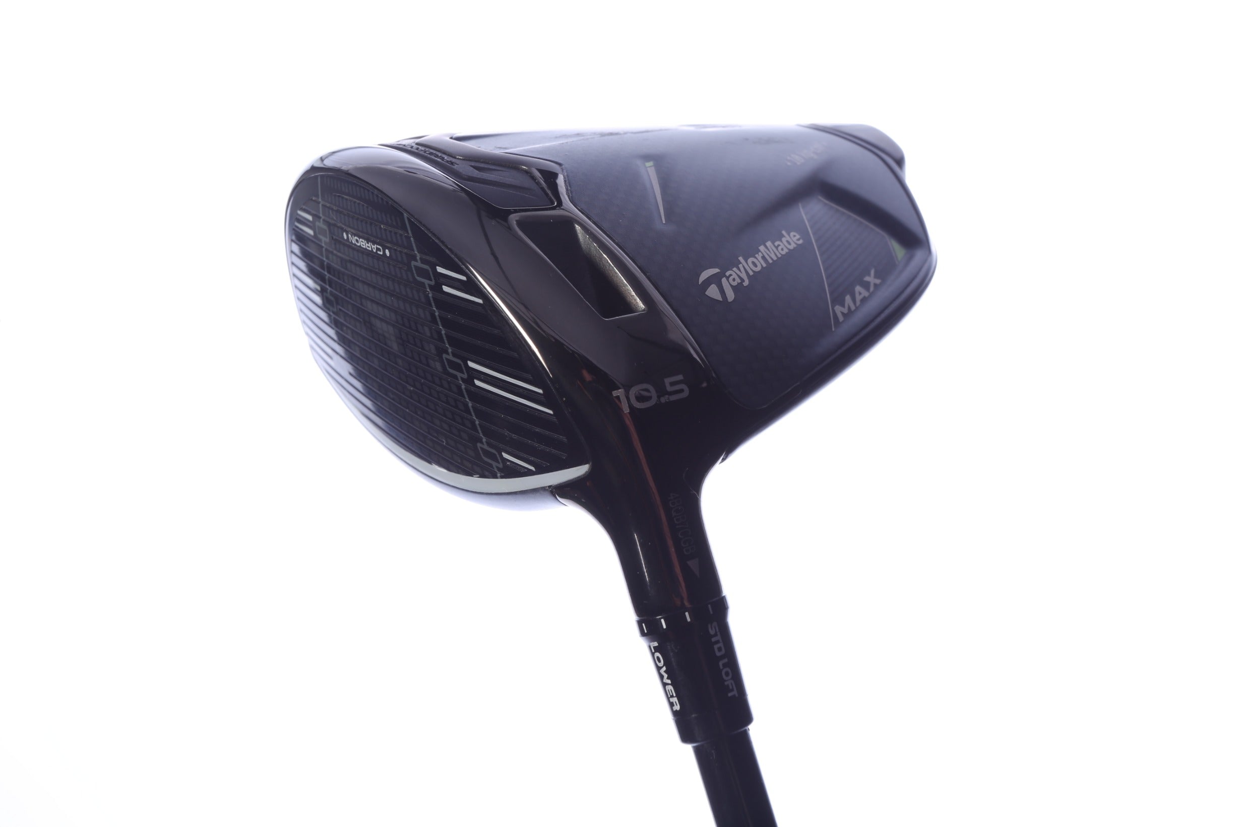 Used TaylorMade Qi35 MAX Driver - 10.5 Degrees - Stiff Flex Project X HZRDUS Smoke RDX - Left-Handed