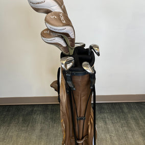 Used Adams Idea a7OS Complete Set - Right-Handed - 1W. 5W, 5H, 7i, 9i. SW - Ladies Flex-Next Round