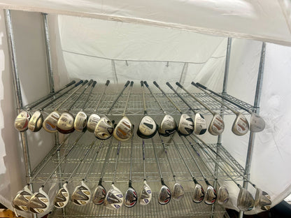 Wholesale Lot of 30 Golf Clubs - Assorted Tour Edge Fairway Woods and Hybrids-Next Round