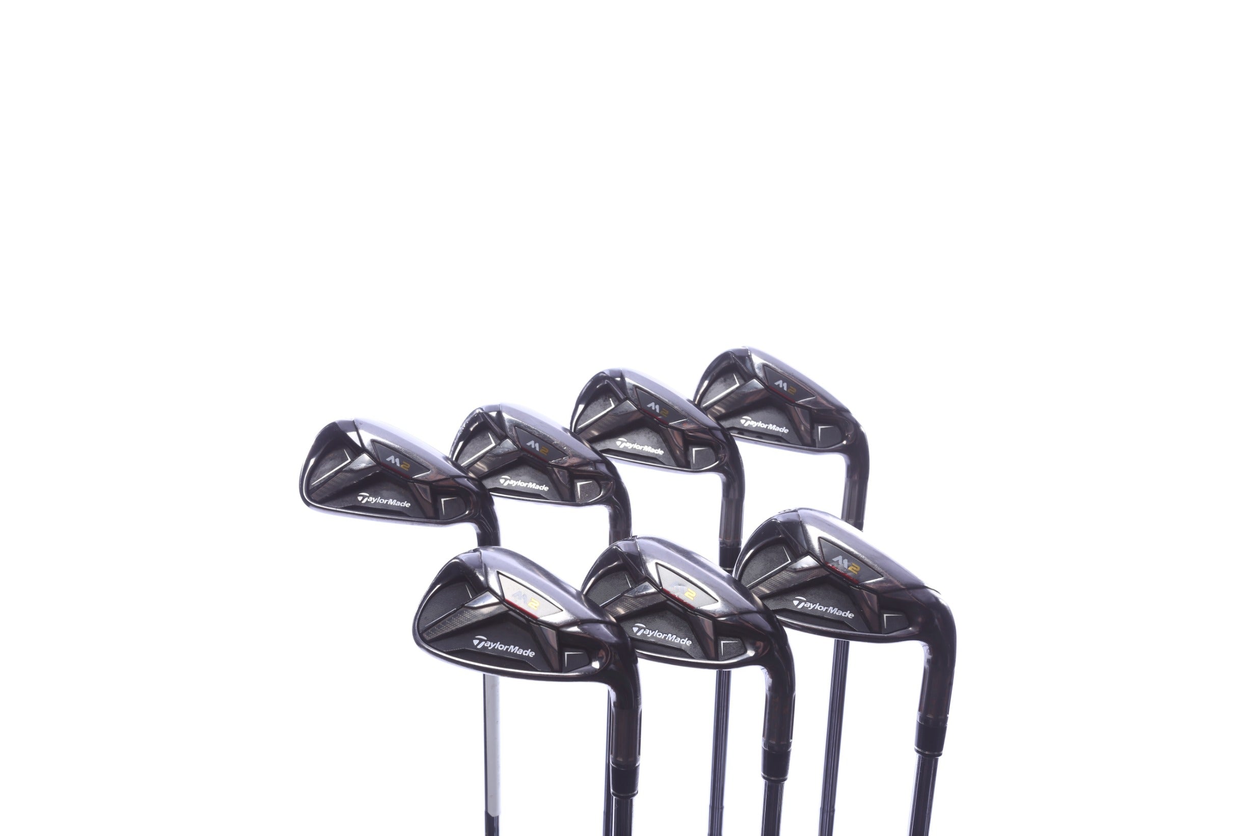 Used TaylorMade M2 Iron Set - Right-Handed - 4-PW - Stiff Flex