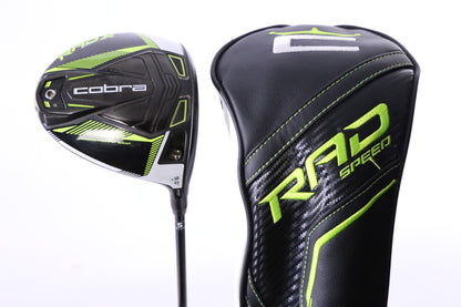 Used Cobra RAD Speed XB Driver - 9 Degrees - Stiff Flex Project X HZRDUS Smoke RDX - Right-Handed-Next Round