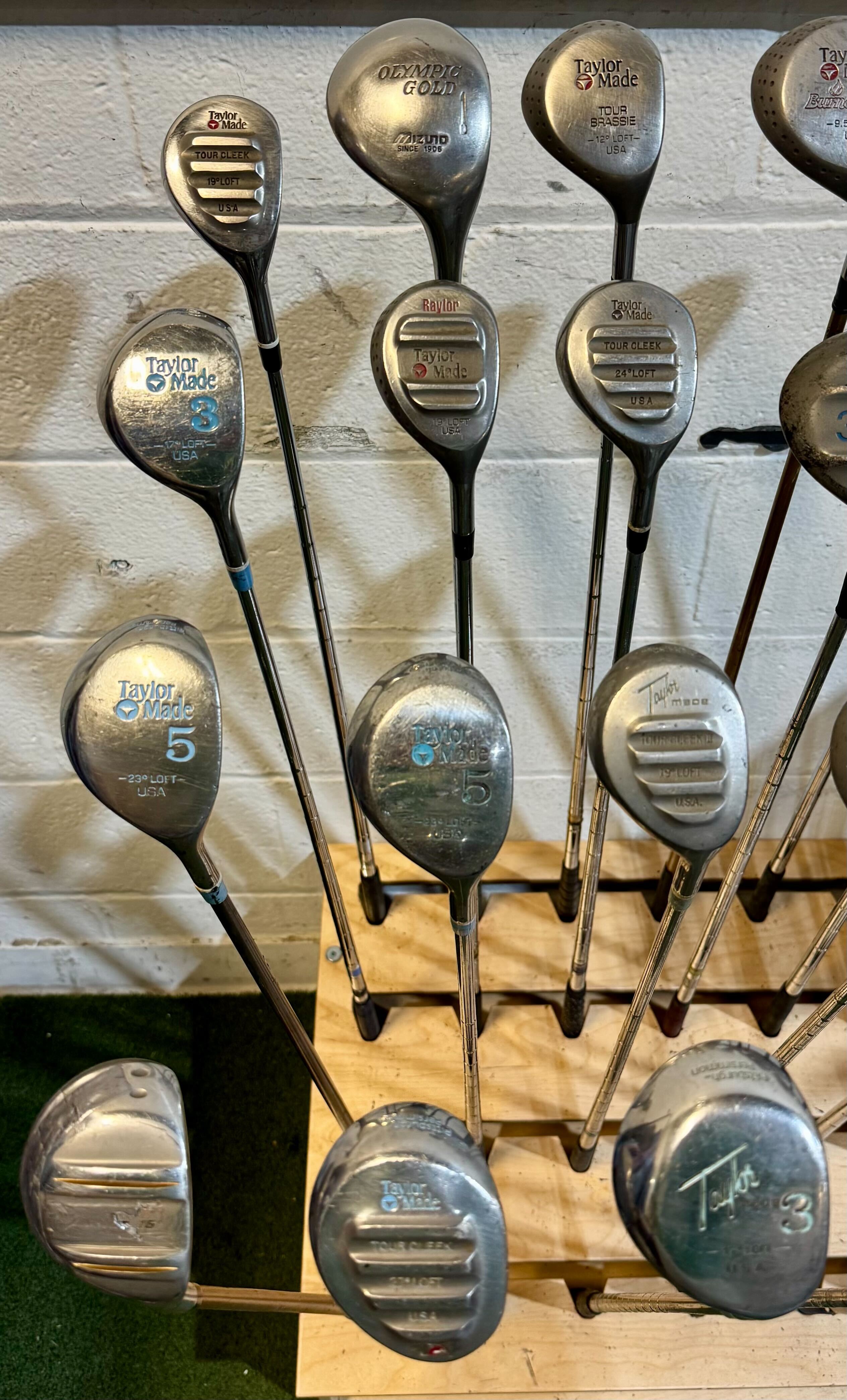 Wholesale Lot of 40 Golf Clubs - Assorted Fairway Woods-Next Round