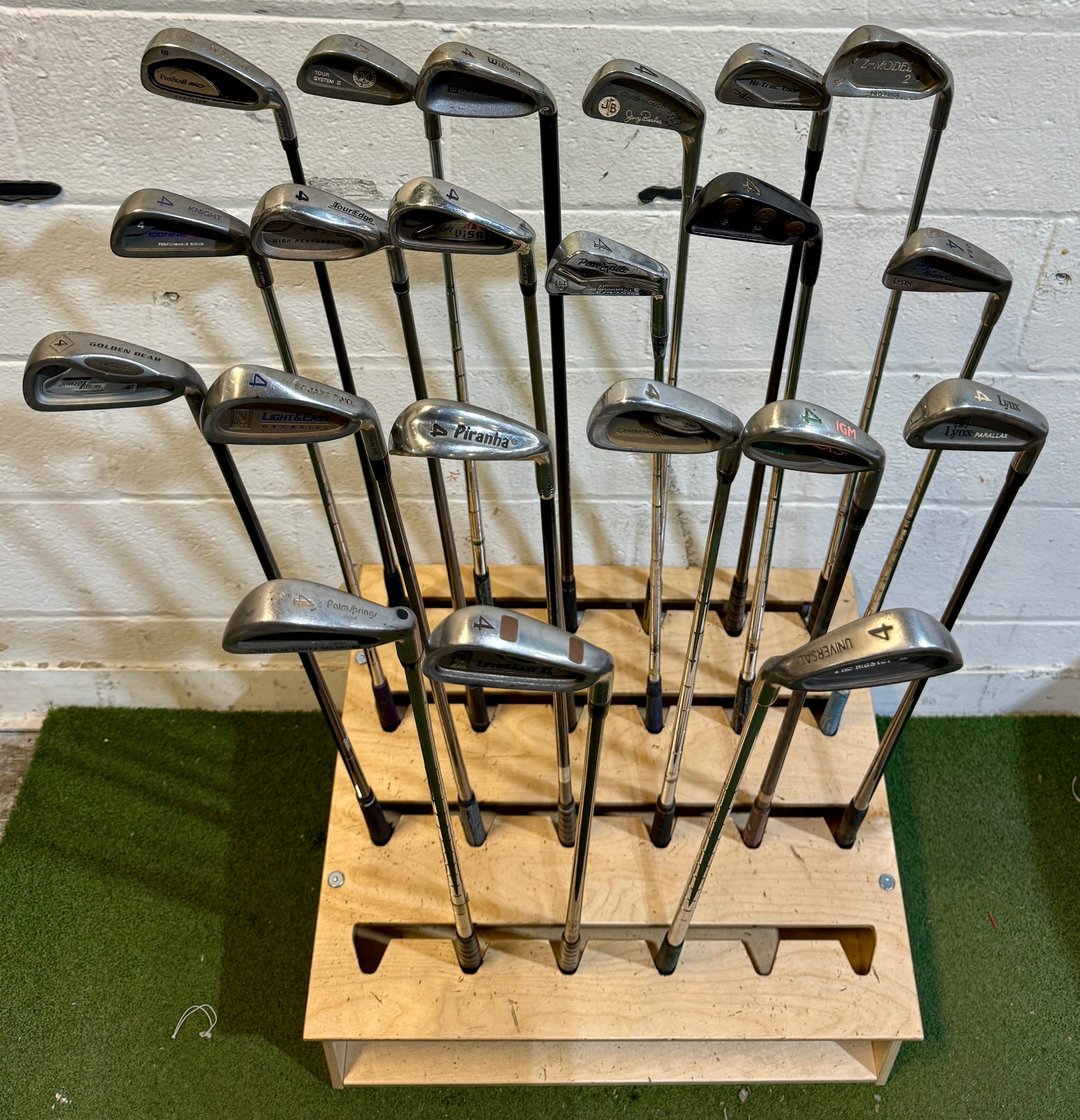 Wholesale Lot of 45 Golf Clubs - Assorted Single Irons-Next Round