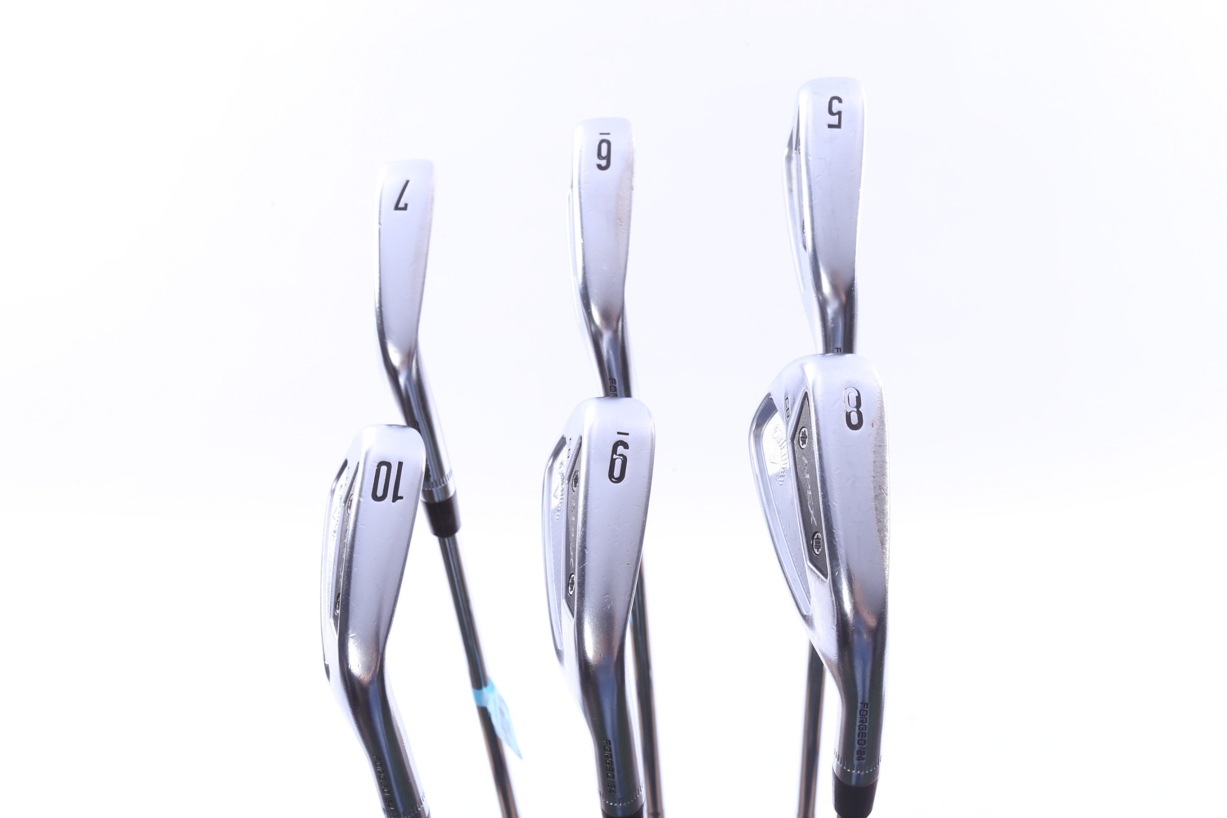 Used Callaway Apex CB 24 Iron Set - Right-Handed - 5-10(PW) - Stiff Flex-Next Round