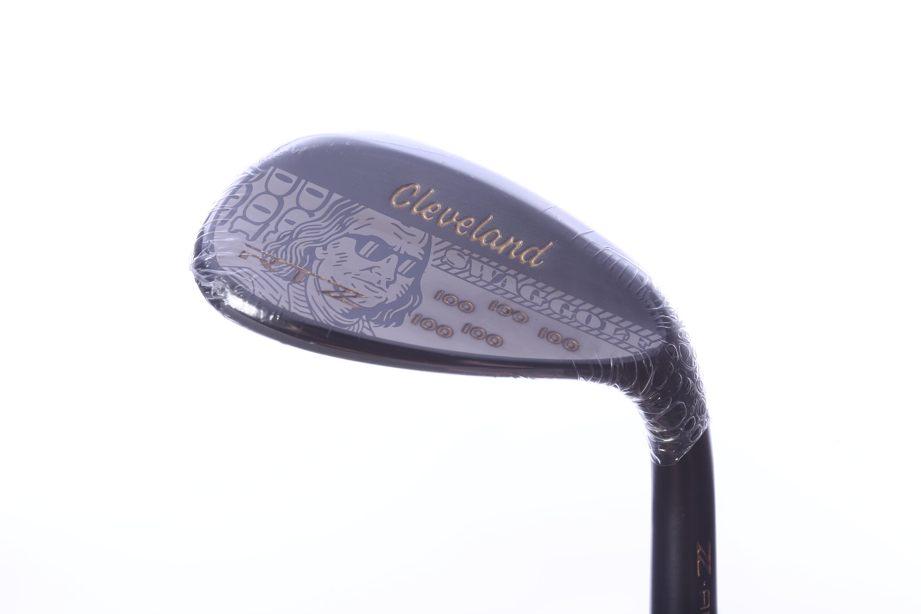Used Cleveland  x Swag RTZ Black Satin Dollar Bill Lob Wedge - Right-Handed - 60 Degrees - Wedge Flex