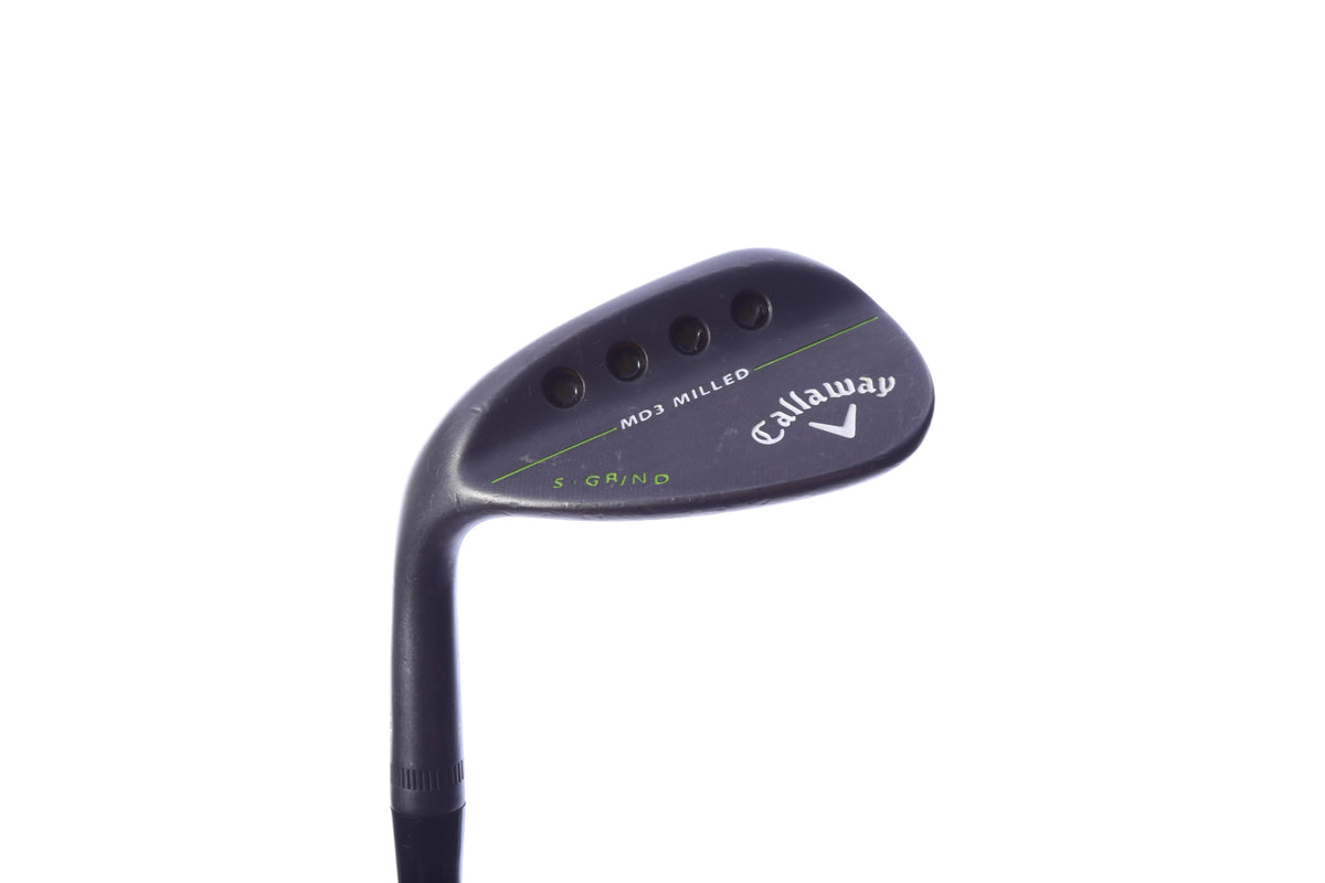 Used Callaway MD3 Milled Gold Nickel Sand Wedge - Left-Handed - 56 Degrees - Wedge Flex