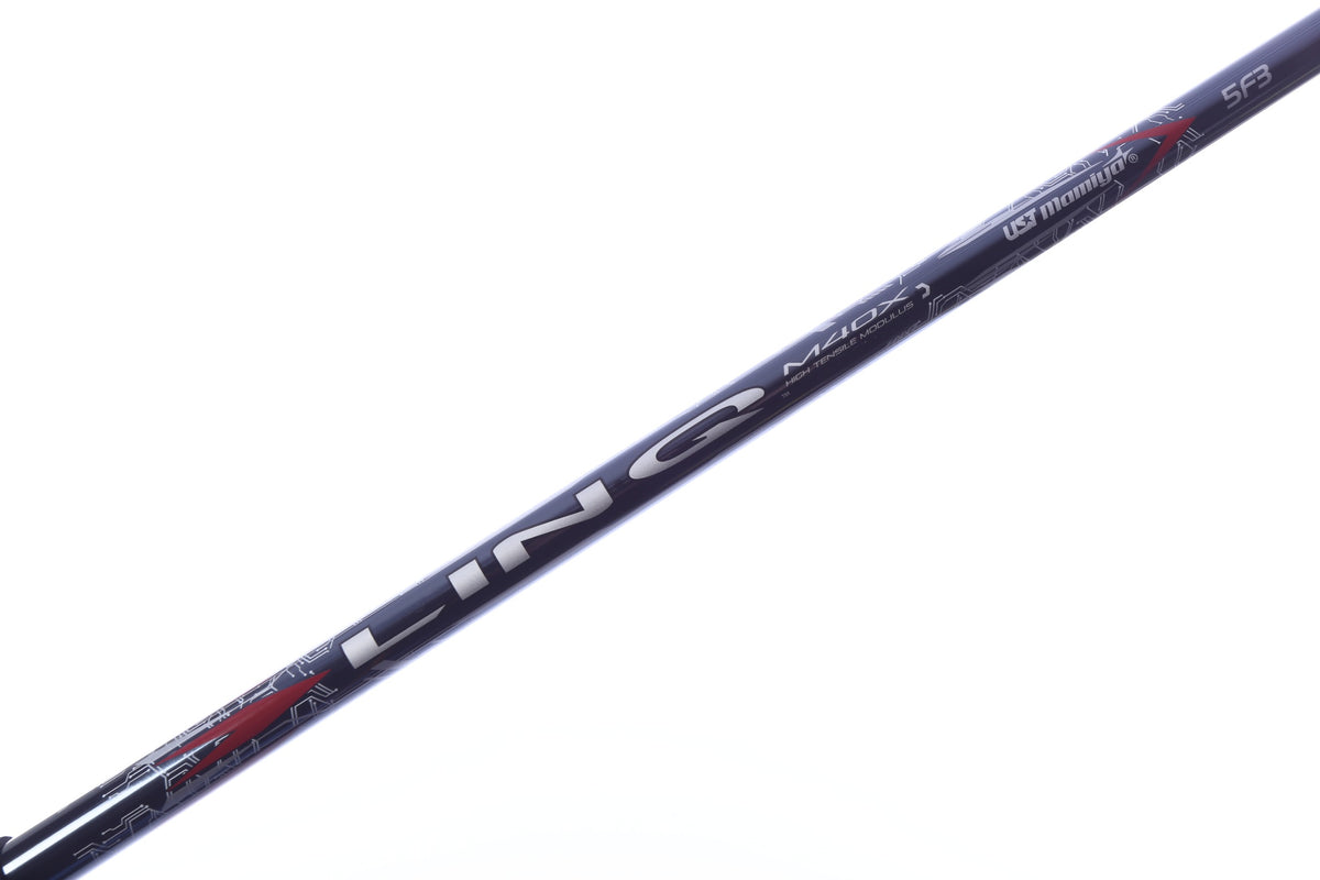 Used Ust Mamiya Lin-Q M40X Red Fairway Wood Shaft Regular Flex Graphite - 40.75 in - Cobra Future Fit 33 Adapter