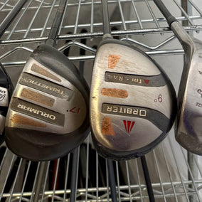 Wholesale Lot of 30 Golf Clubs - Assorted Fairway Woods & Hybrids-Next Round