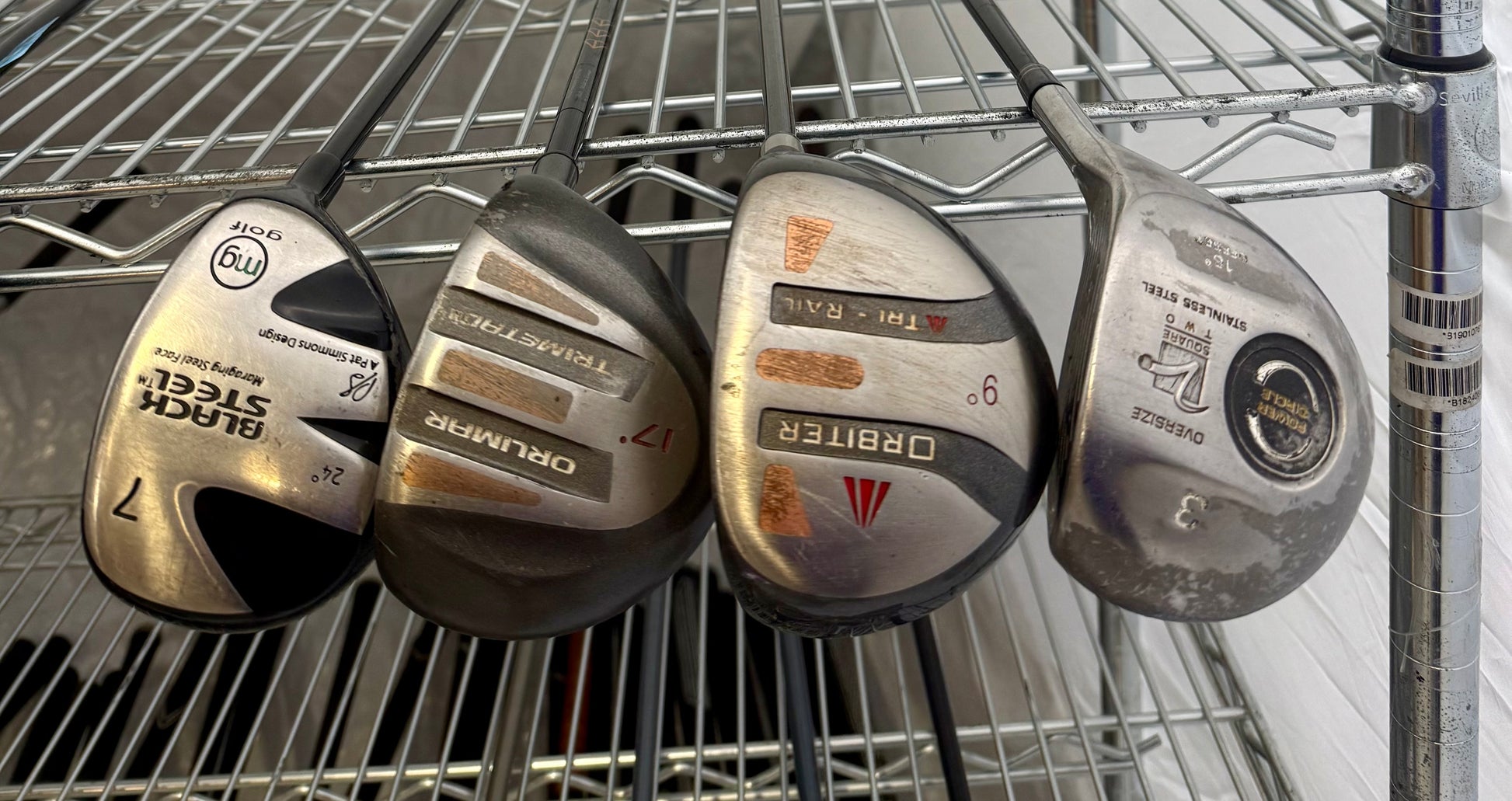 Wholesale Lot of 30 Golf Clubs - Assorted Fairway Woods & Hybrids-Next Round
