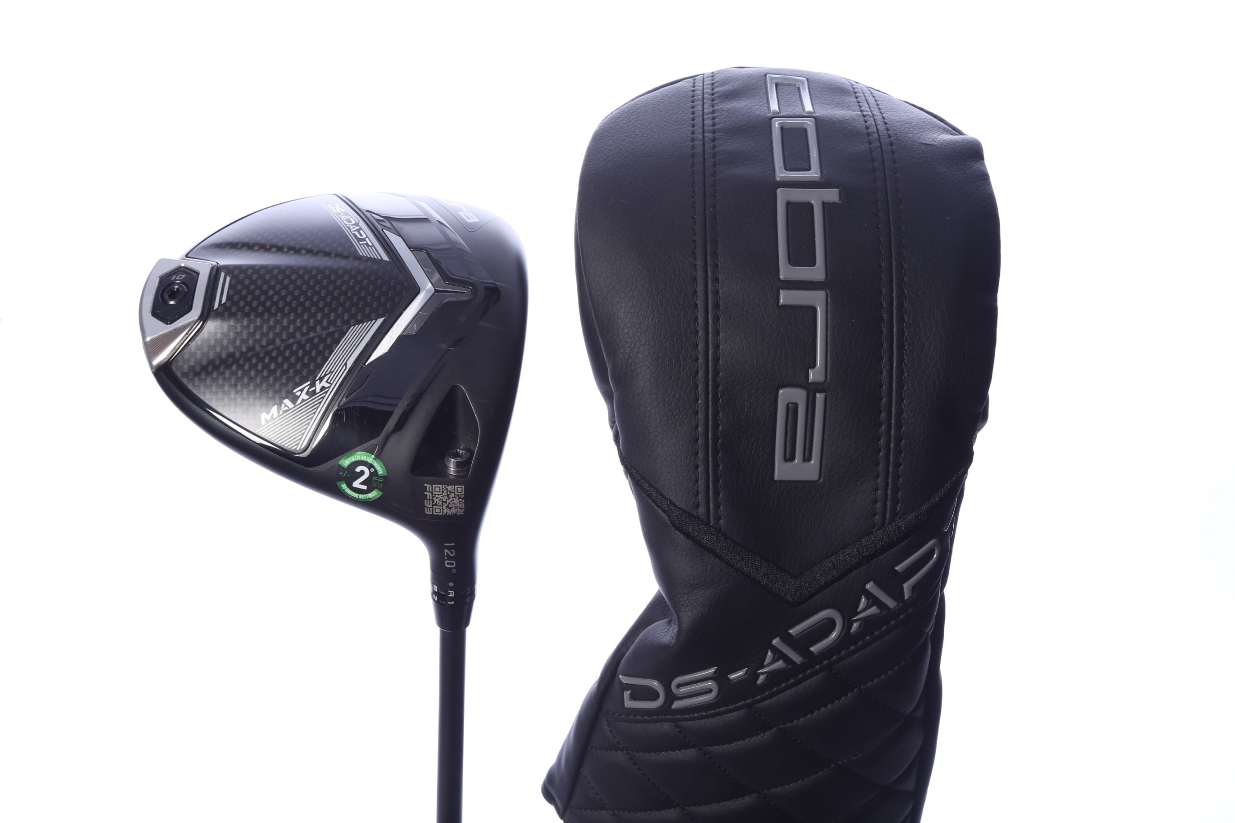 Used Cobra DS-ADAPT MAX-K Driver - 12 Degrees - Seniors Flex Mitsubishi VANQUISH Blue - Right-Handed-Next Round