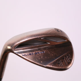 Used TaylorMade Milled Grind Hi-Toe 3 Lob Wedge - Left-Handed - 60 Degrees - Stiff Flex-Next Round