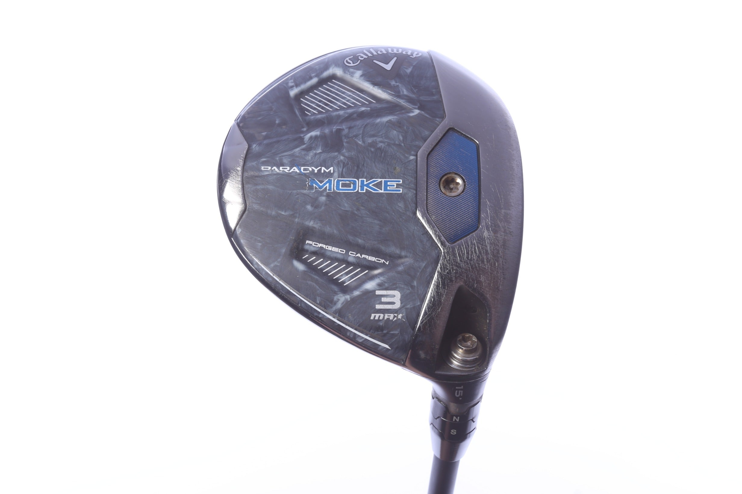 Used Callaway Paradym Ai Smoke MAX 3-Wood - Right-Handed - 15 Degrees - Stiff Flex