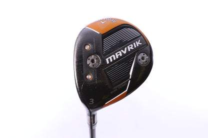 Used Callaway Mavrik Sub Zero 3-Wood - Left-Handed - 15 Degrees - Extra Stiff Flex