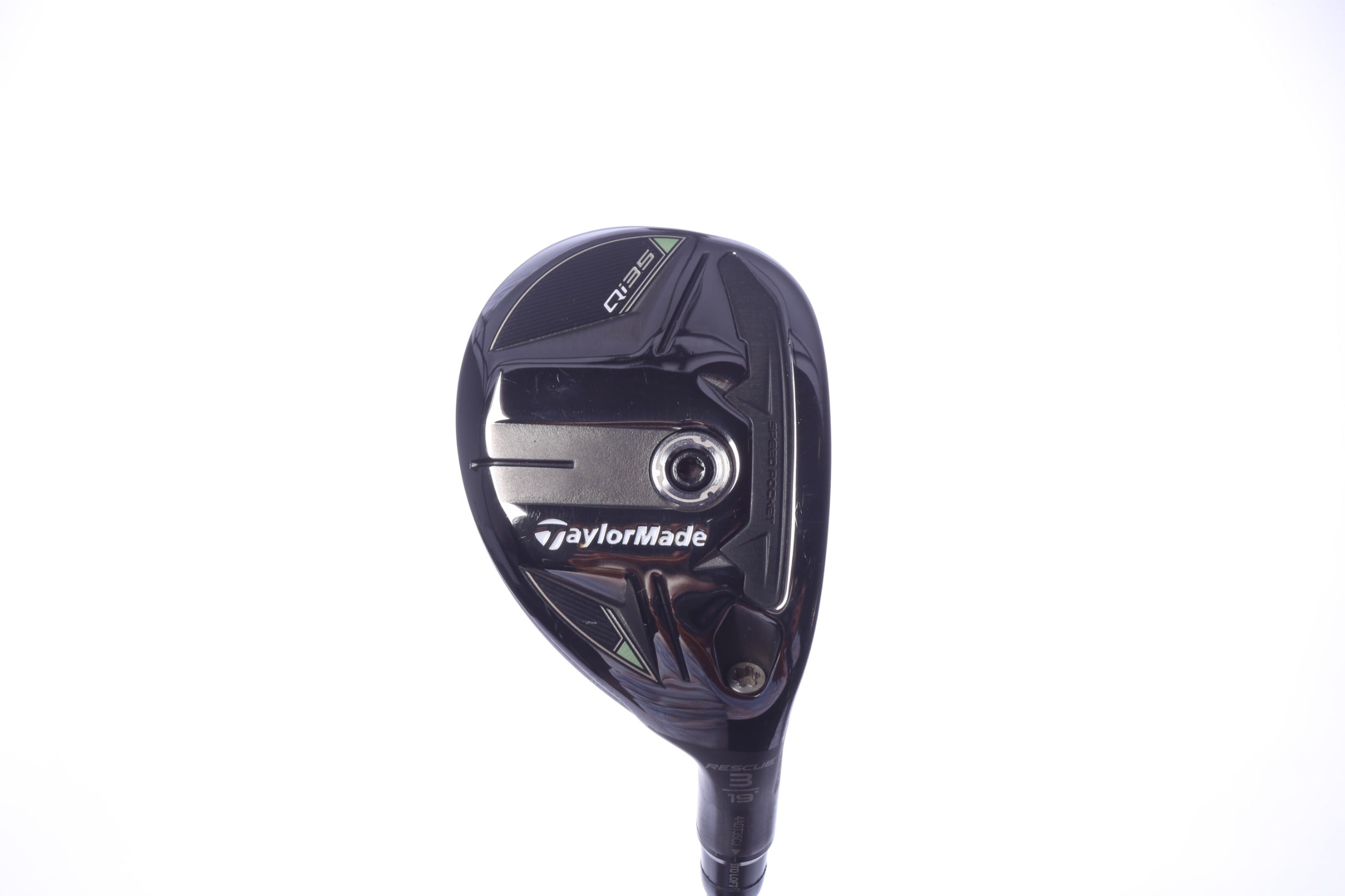 Used TaylorMade Qi35 Rescue 3H Hybrid - Right-Handed - 19 Degrees - Stiff Flex-Next Round