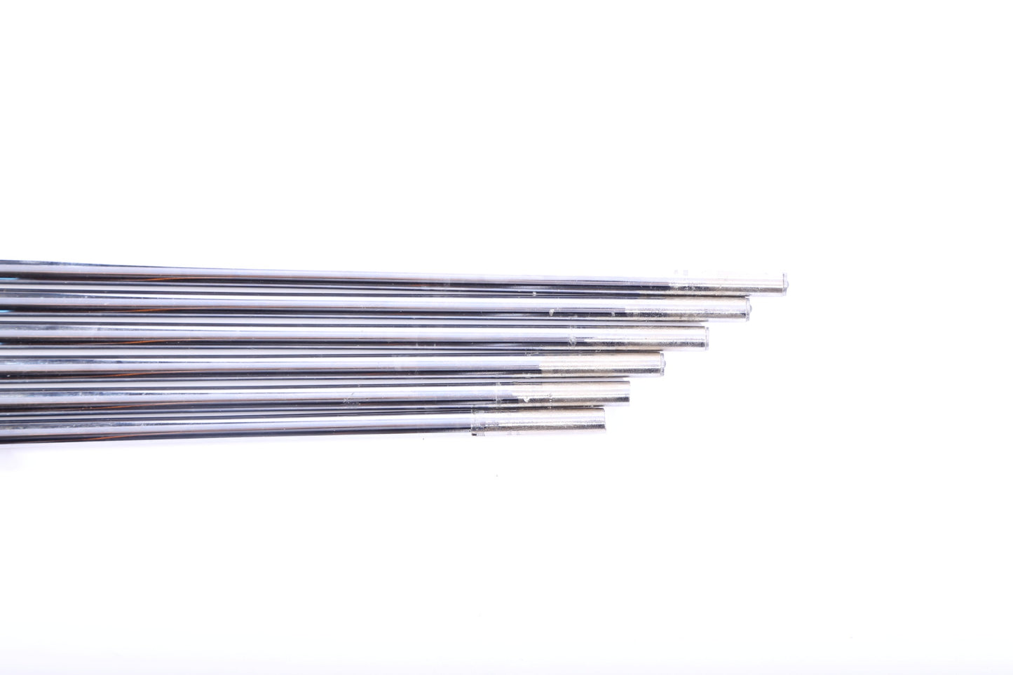 Used Accra Iseries Steel 105 Stiff Steel Iron Shaft Set 33.75"-36.25"-Next Round