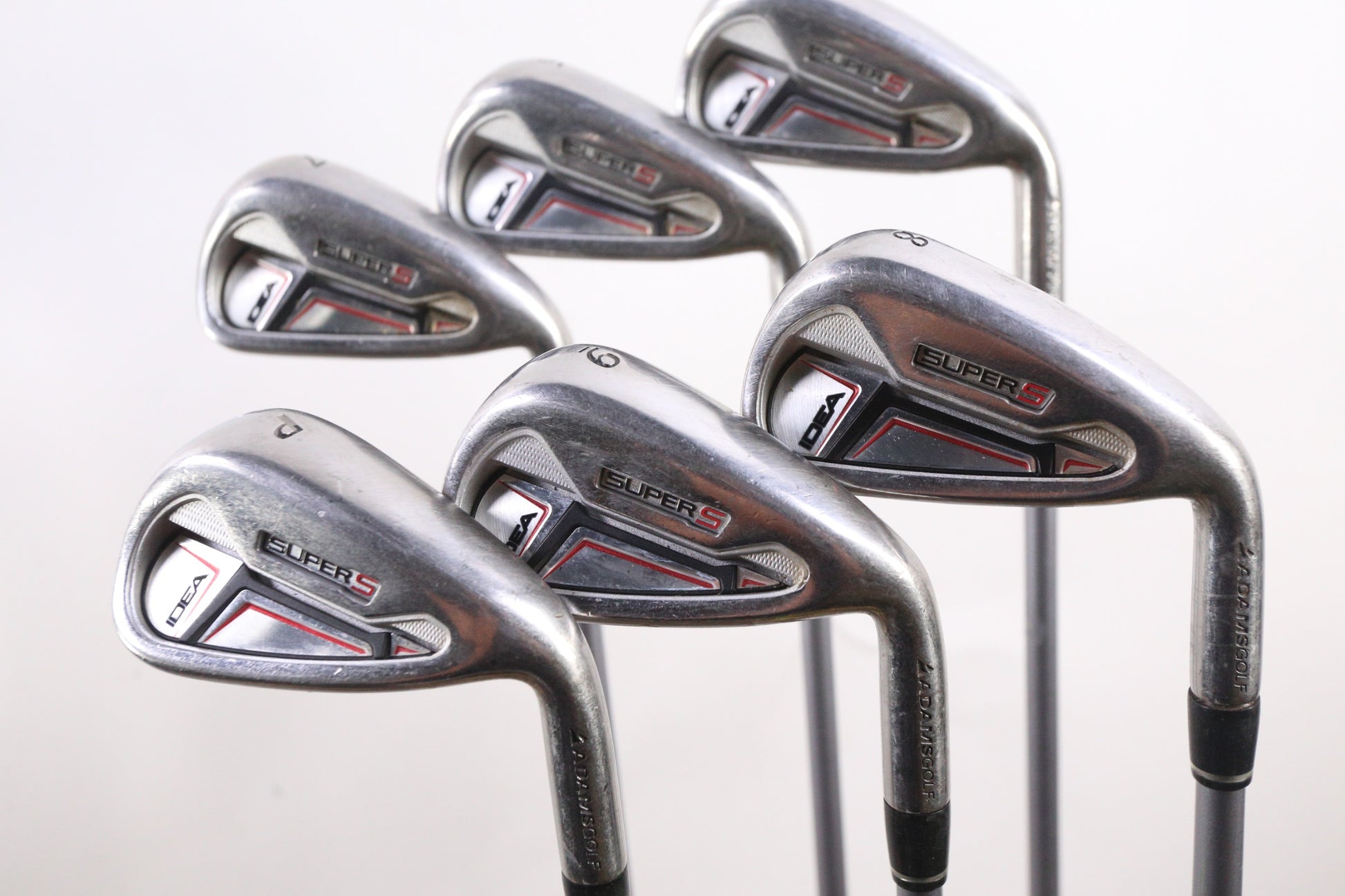 Used Adams Idea Super S Iron Set - Right-Handed - 5-PW - Regular Flex-Next Round