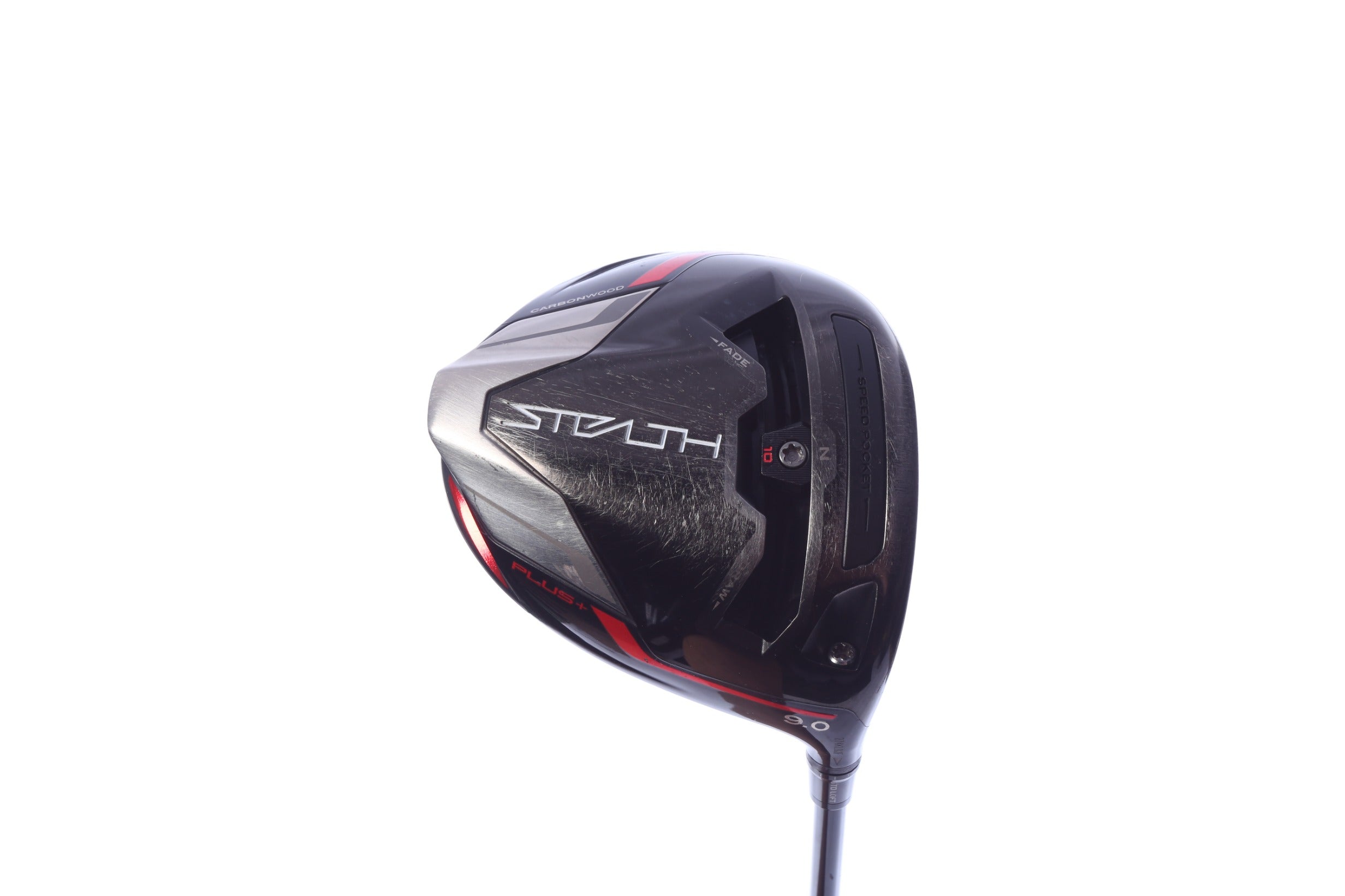 Used TaylorMade STEALTH PLUS Driver - 9 Degrees - Regular Flex Fujikura VENTUS Red - Right-Handed