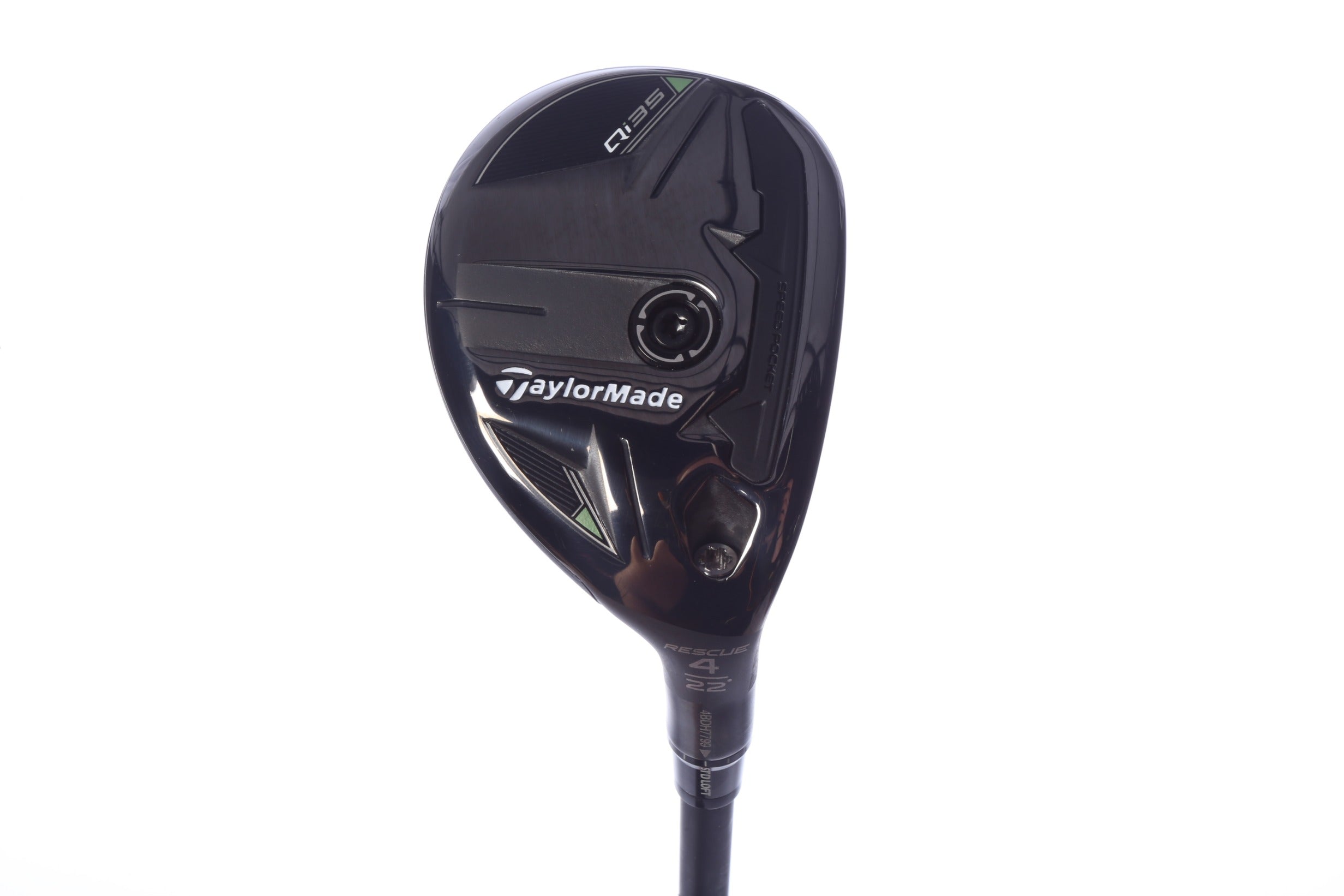 Used TaylorMade Qi35 Rescue 4H Hybrid - Right-Handed - 22 Degrees - Stiff Flex-Next Round