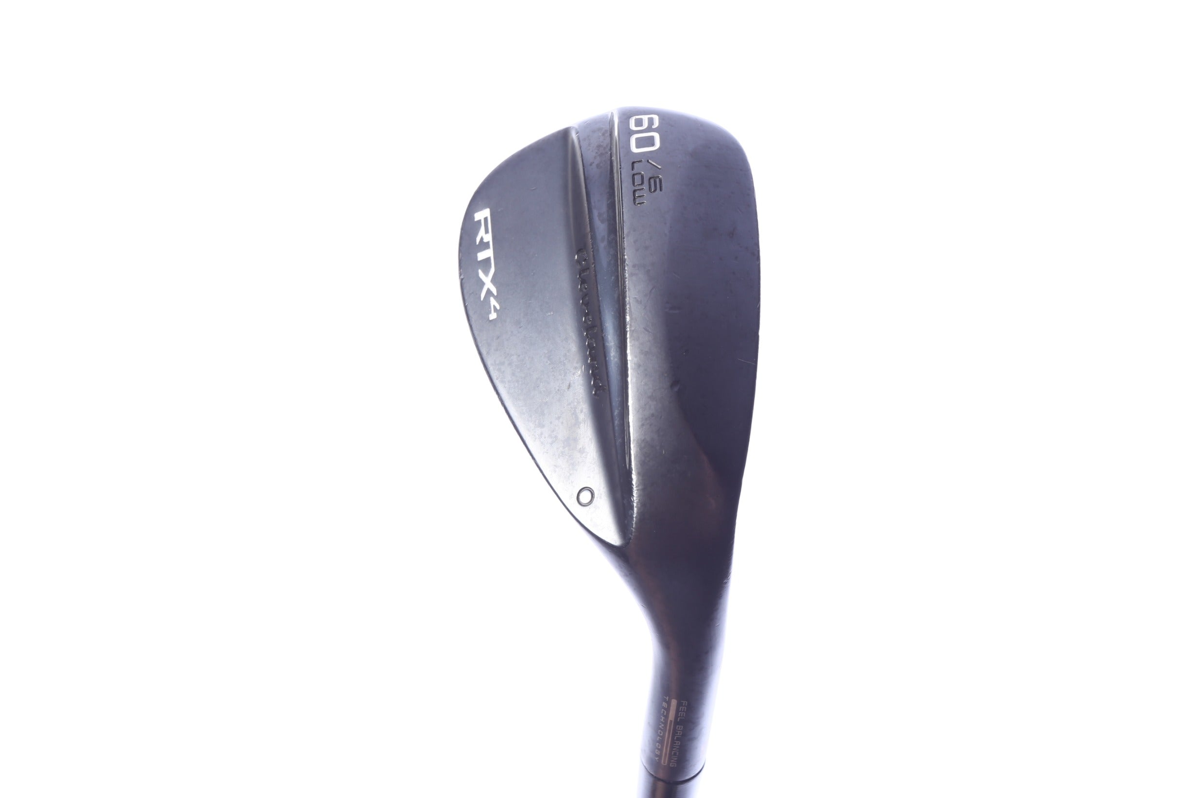 Used Cleveland RTX-4 Black Satin Lob Wedge - Right-Handed - 60 Degrees - Stiff Flex