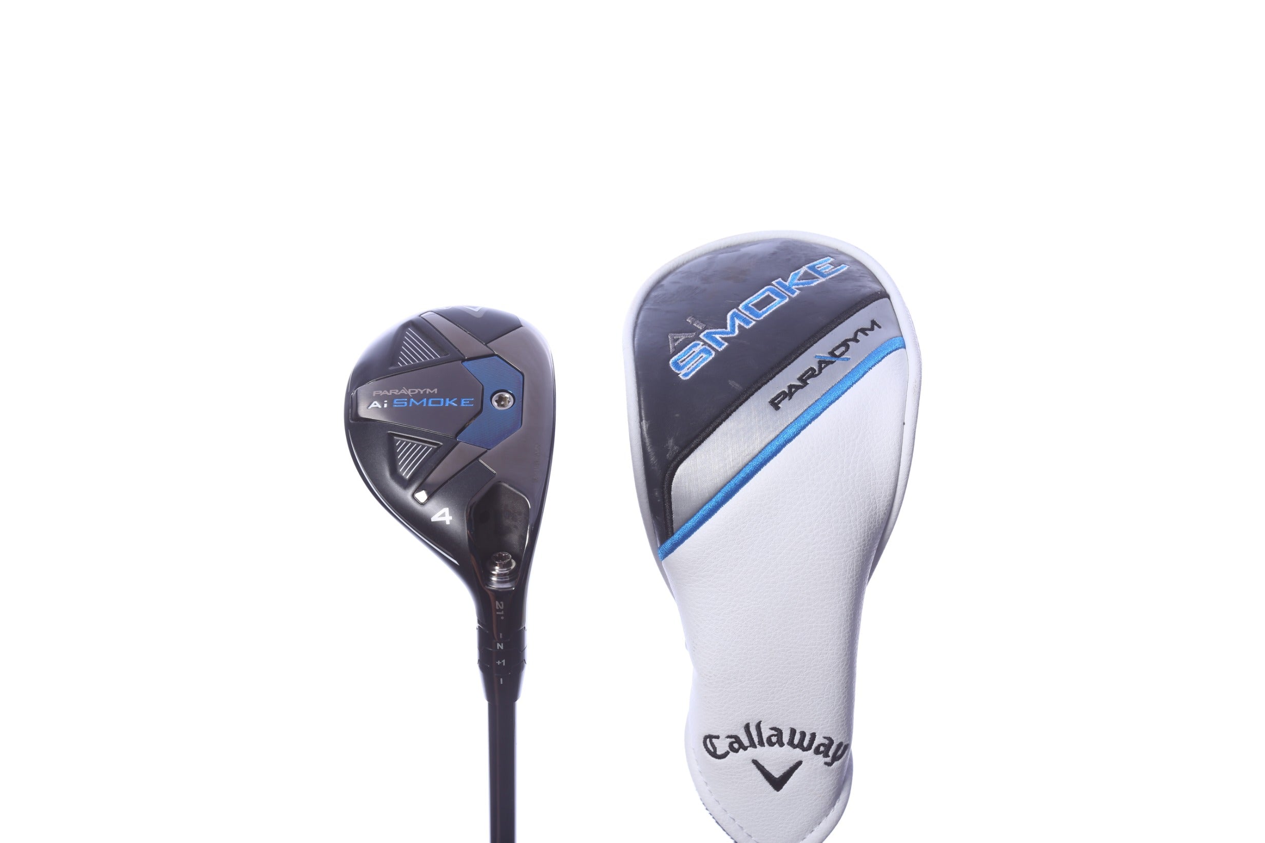Used Callaway Paradym Ai Smoke 4H Hybrid - Right-Handed - 21 Degrees - Stiff Flex-Next Round