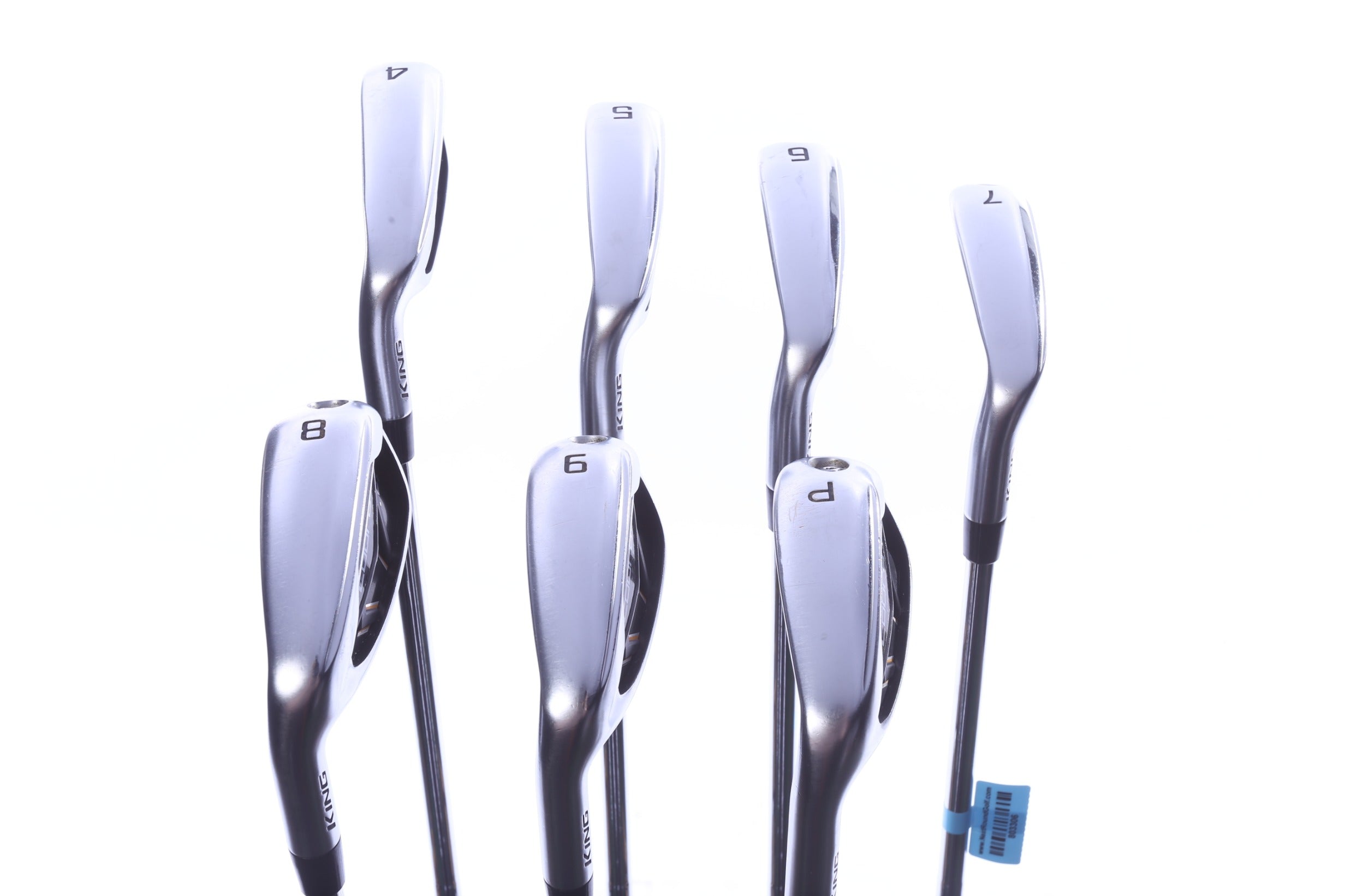 Used Cobra LTDx Iron Set - Left-Handed - 4-PW - Extra Stiff Flex