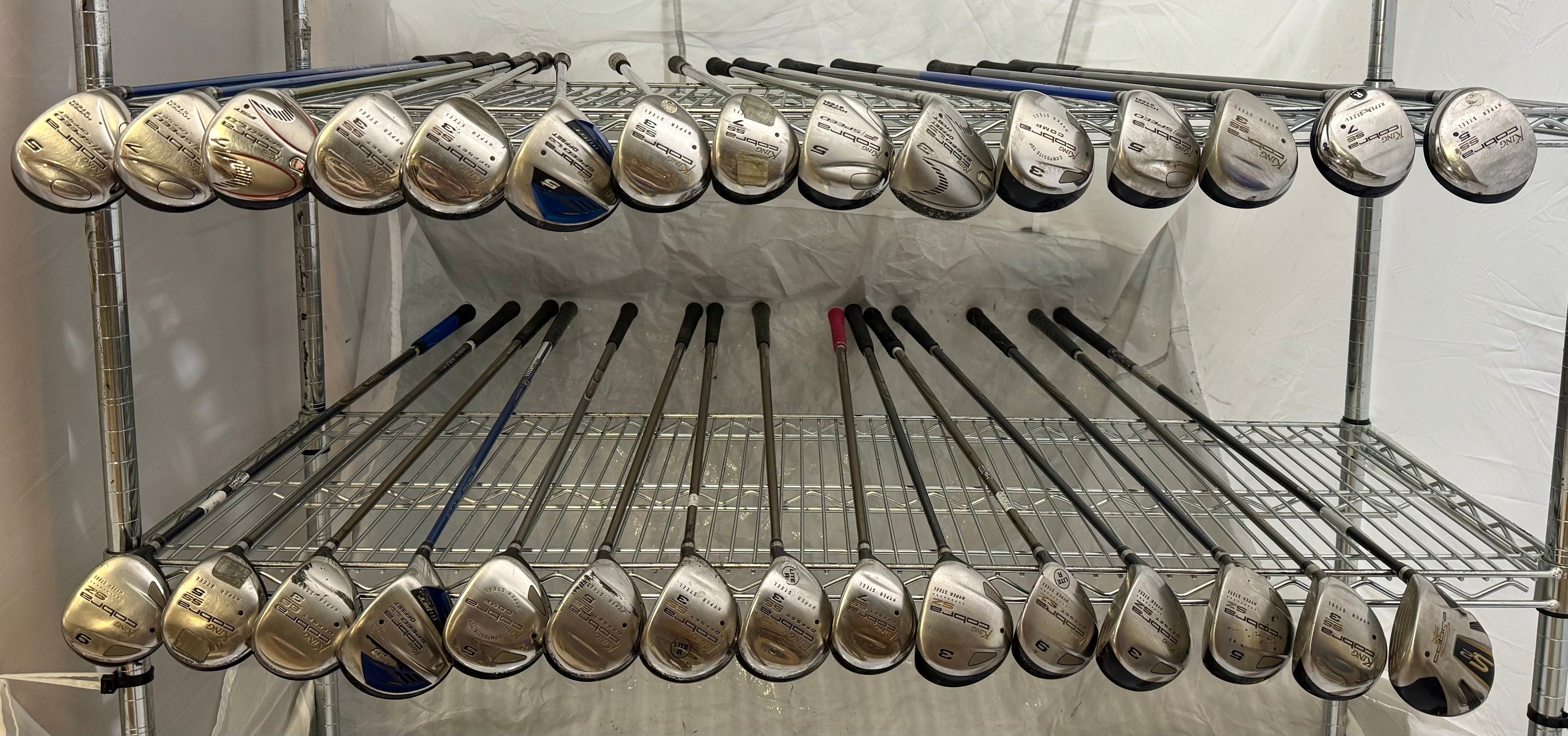 Wholesale Lot of 30 Golf Clubs - Cobra Fairway Woods-Next Round