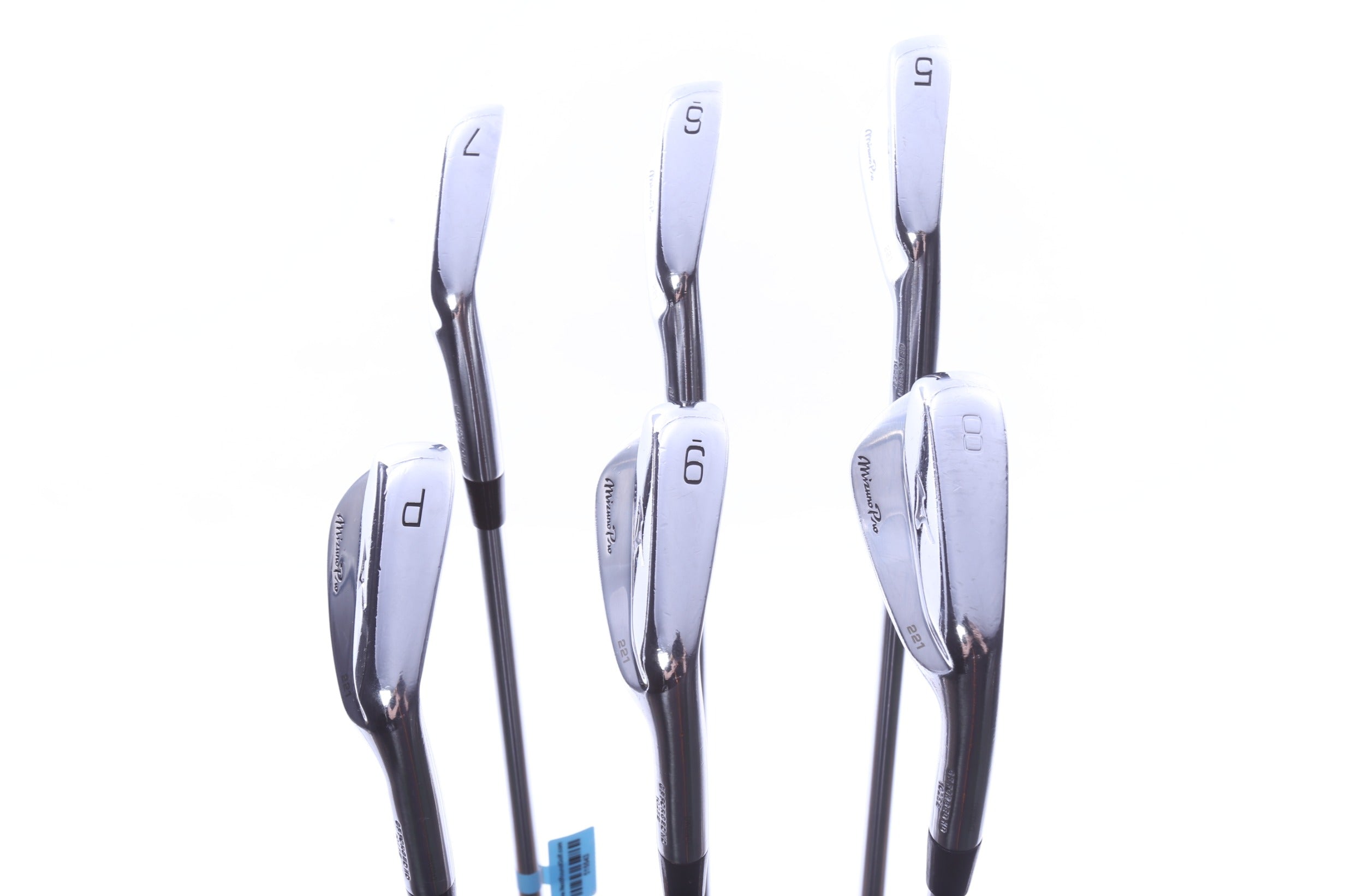 Used Mizuno Pro 221 Iron Set - Right-Handed - 5-PW - Stiff Flex-Next Round