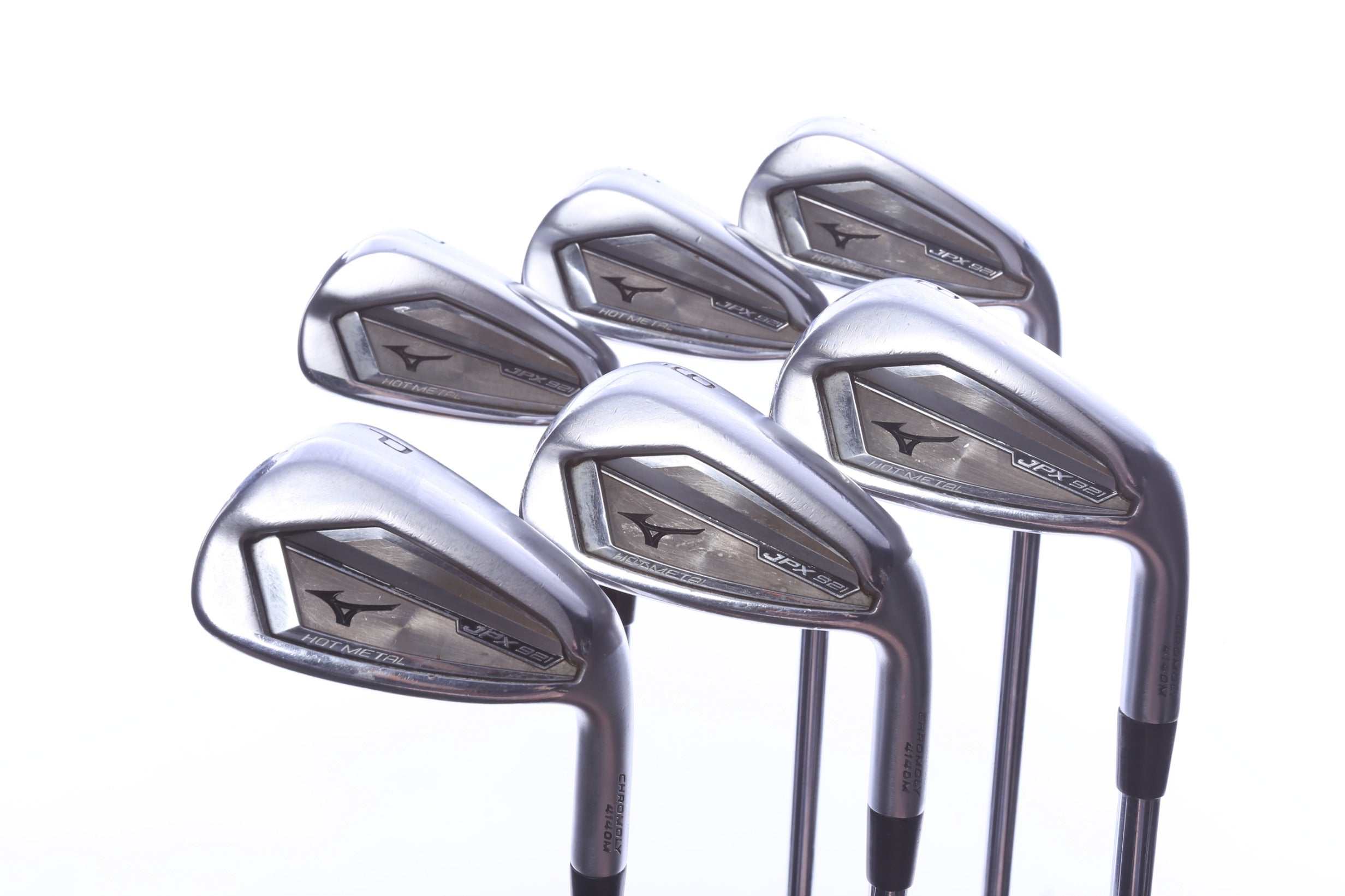 Used Mizuno JPX 921 Hot Metal Iron Set - Right-Handed - 5-PW - Regular Flex-Next Round