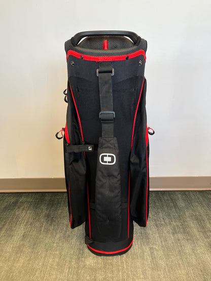 Ogio Cirrus Cart Bag Red 14 Dividers-Next Round