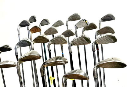 Wholesale Lot of 24 Golf Clubs - Right Handed - Assorted Irons and Wedges-Next Round