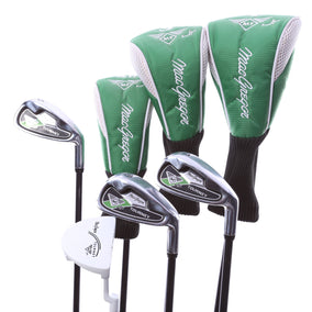 Used MacGregor Tourney MT JR Kids Set - Right-Handed - 1W, 3W, 4H, 5I, 7I, 9I, Putter - Youth Flex-Next Round