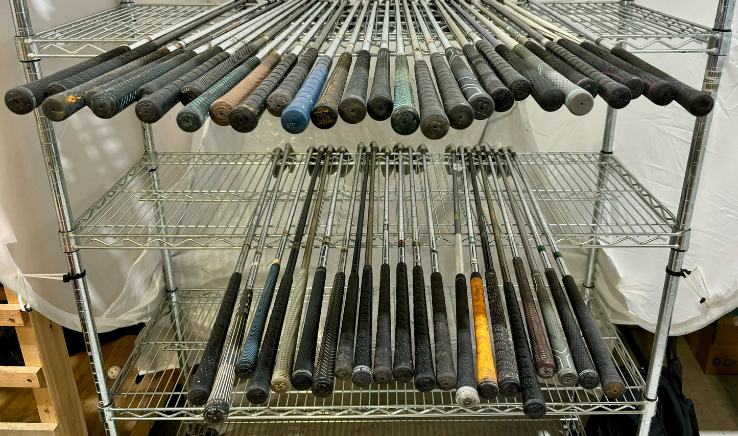 Wholesale Lot of 50 Golf Clubs - Assorted Irons and Wedges-Next Round