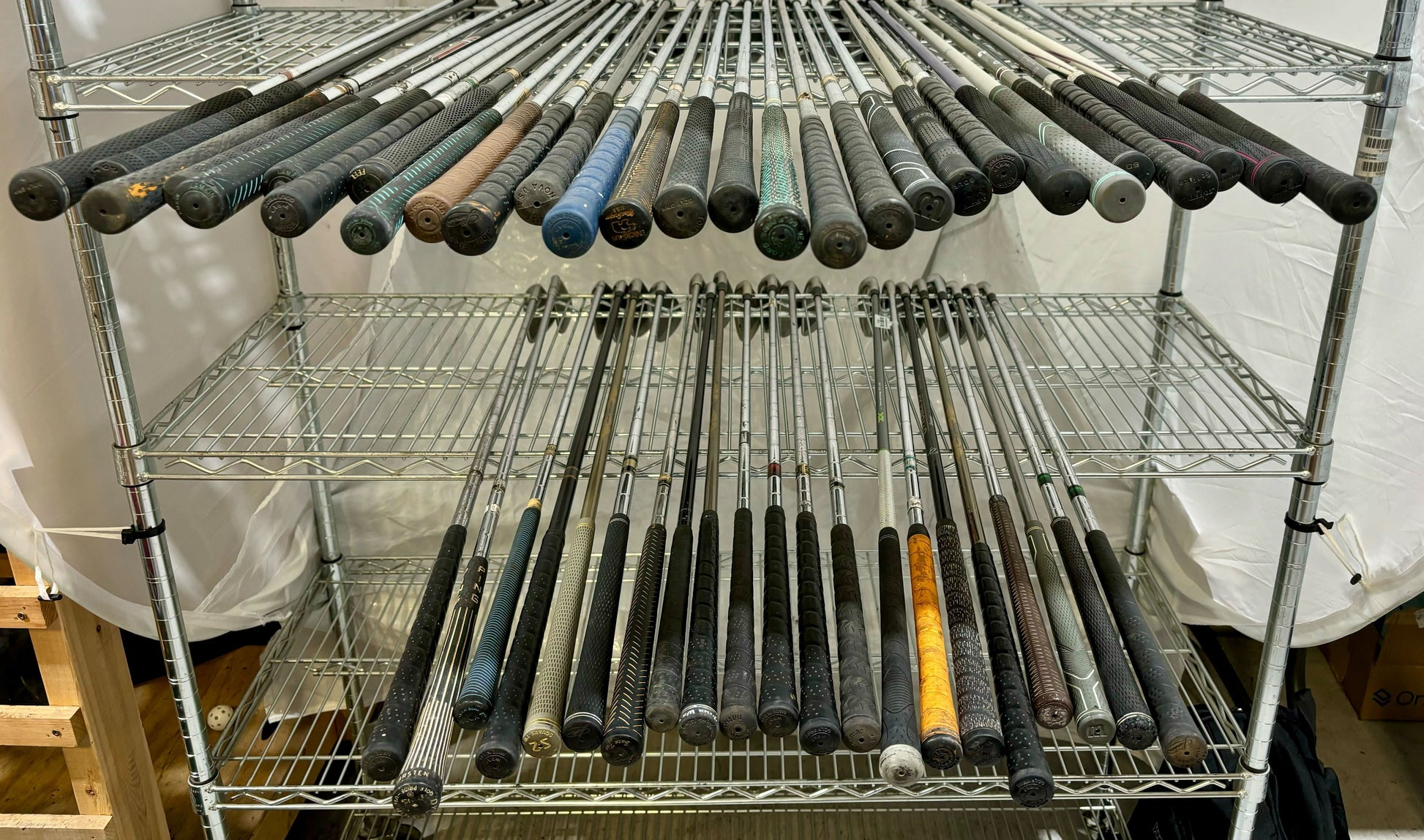 Wholesale Lot of 50 Golf Clubs - Assorted Irons and Wedges-Next Round