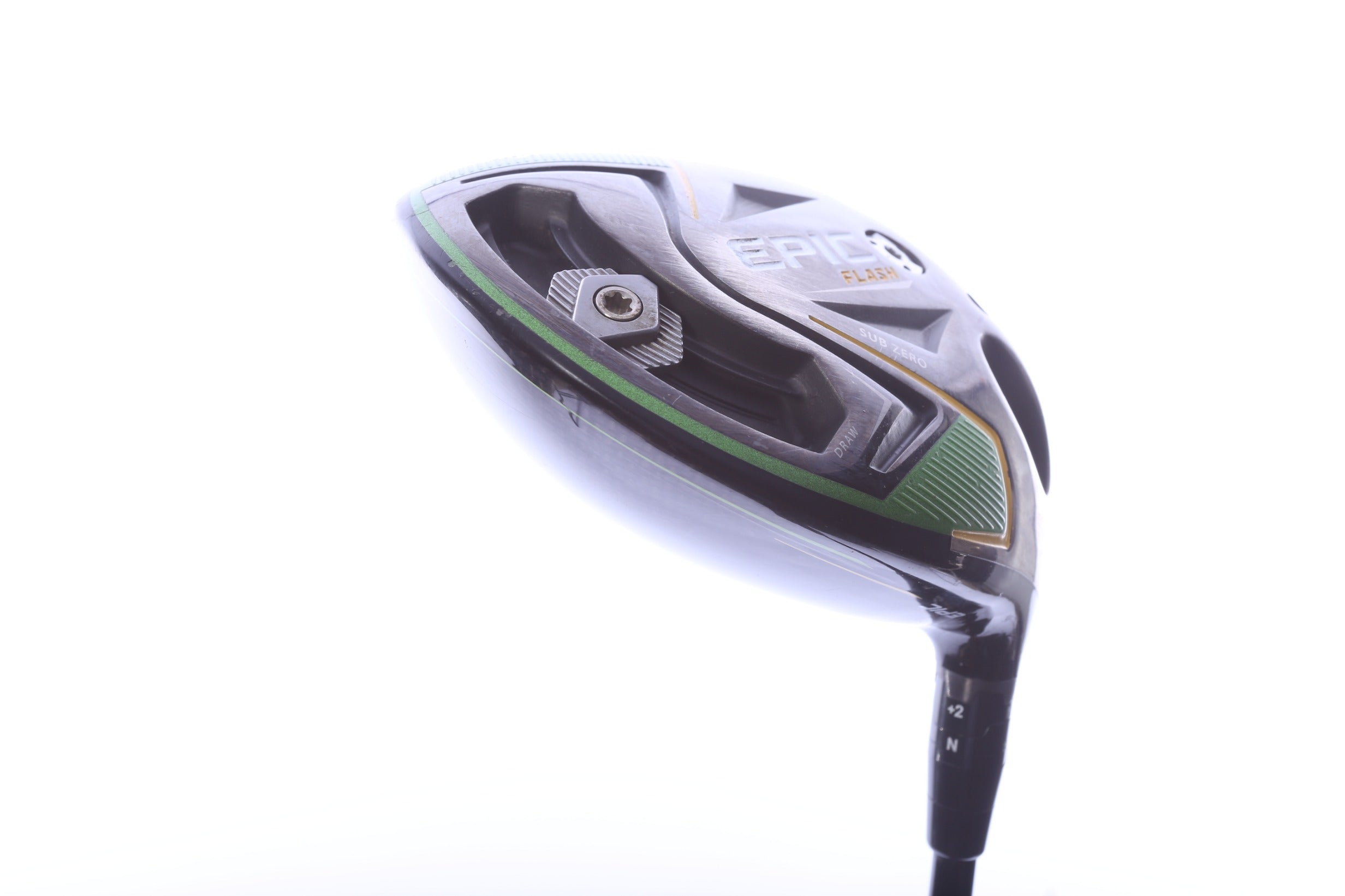 Used Callaway Epic Flash Sub Zero Driver - 9 Degrees - Stiff Flex Project X HZRDUS RDX Smoke - Right-Handed