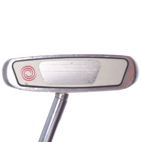 Used Odyssey White Steel 2-Ball Center Shaft Putter - Right-Handed - 35 in - Mallet-Next Round